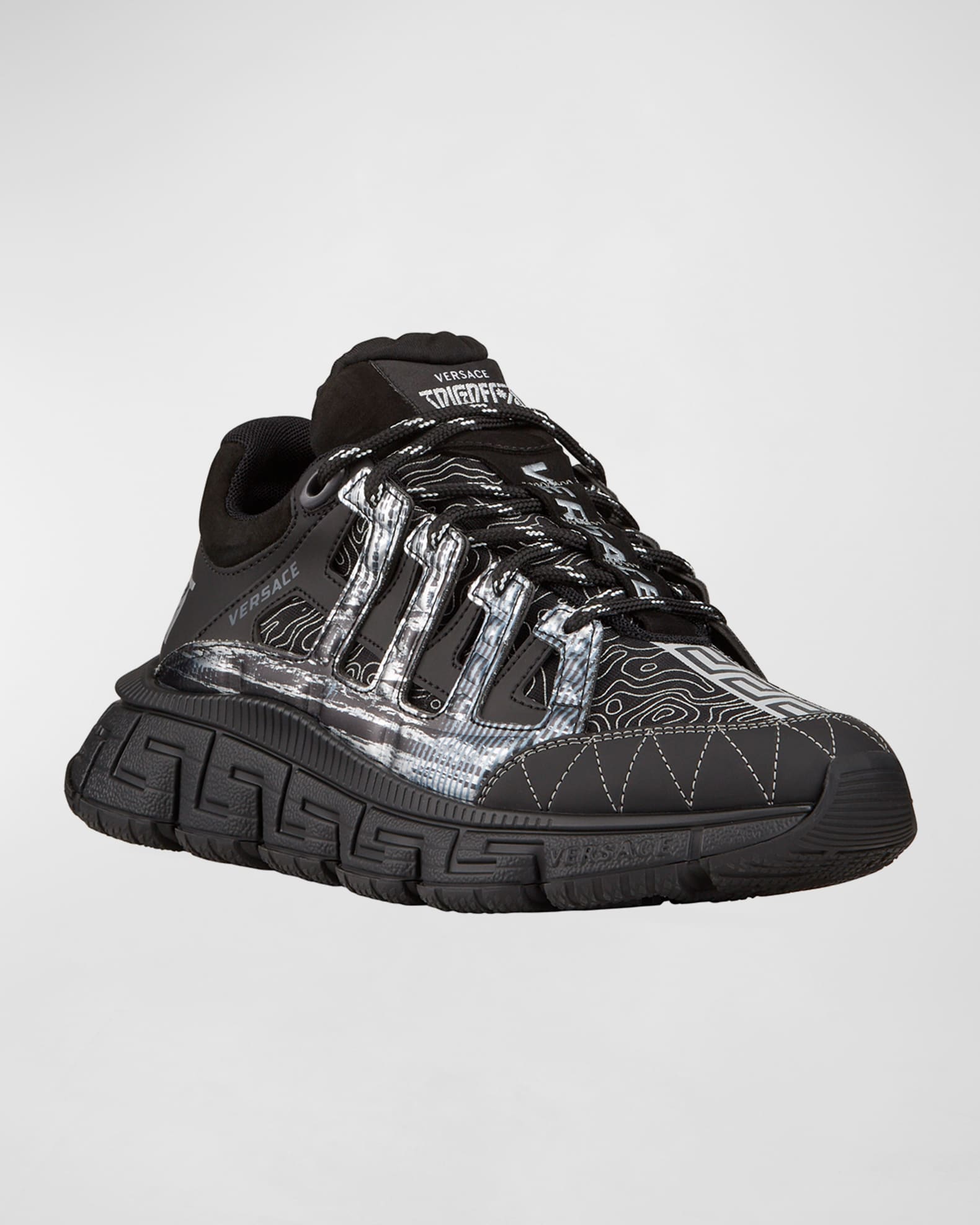 Versace Men s Trigreca Sneakers Neiman Marcus