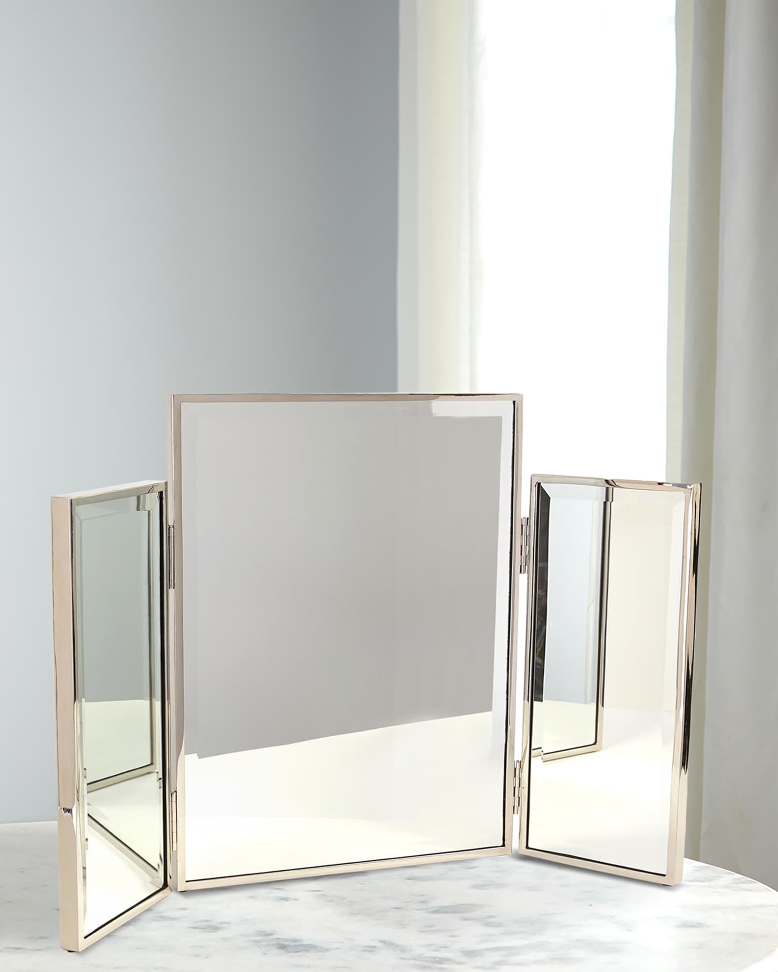 Tri-Fold Vanity Mirror 0