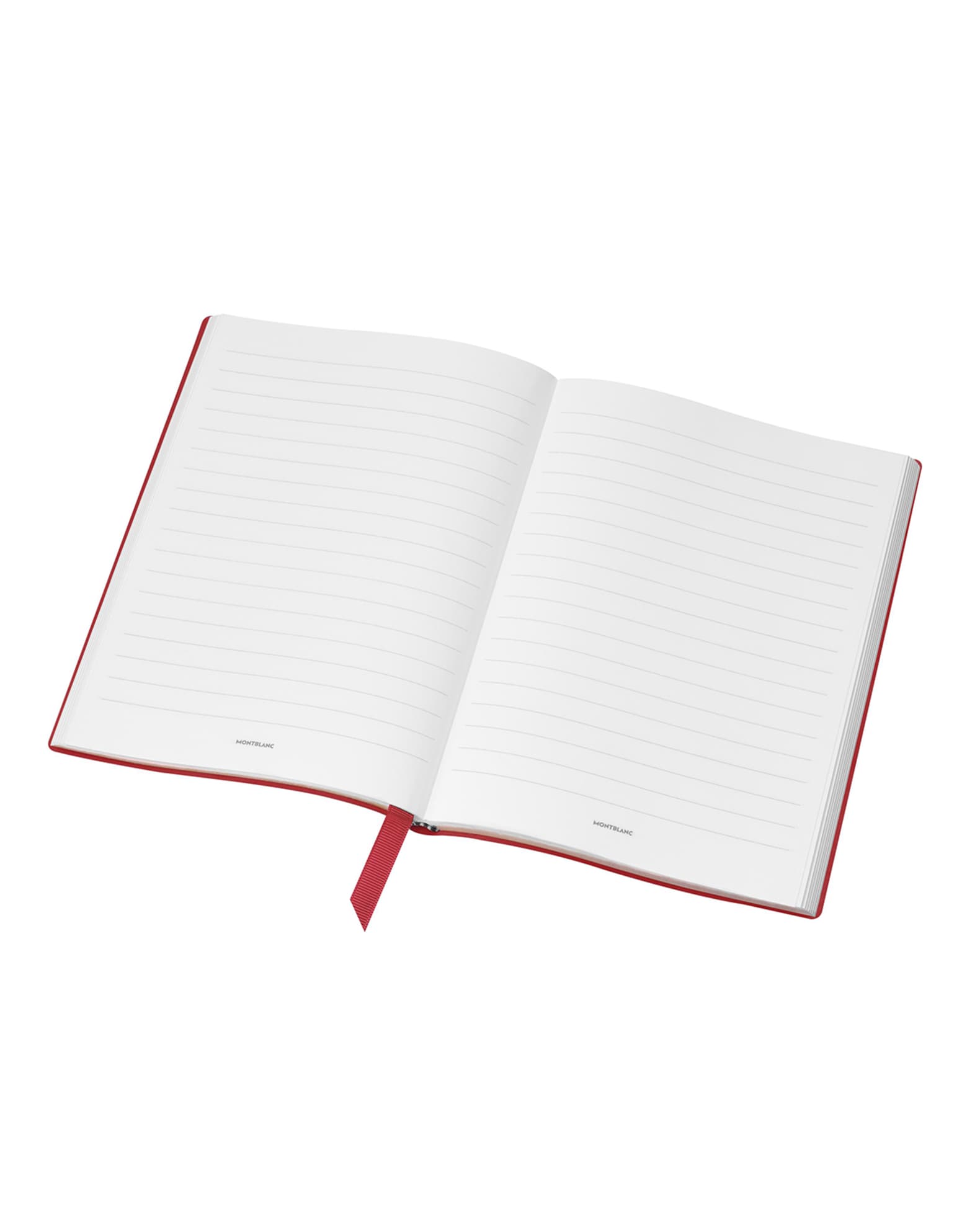 Fine Stationary Leather Notebook #146, Red 1