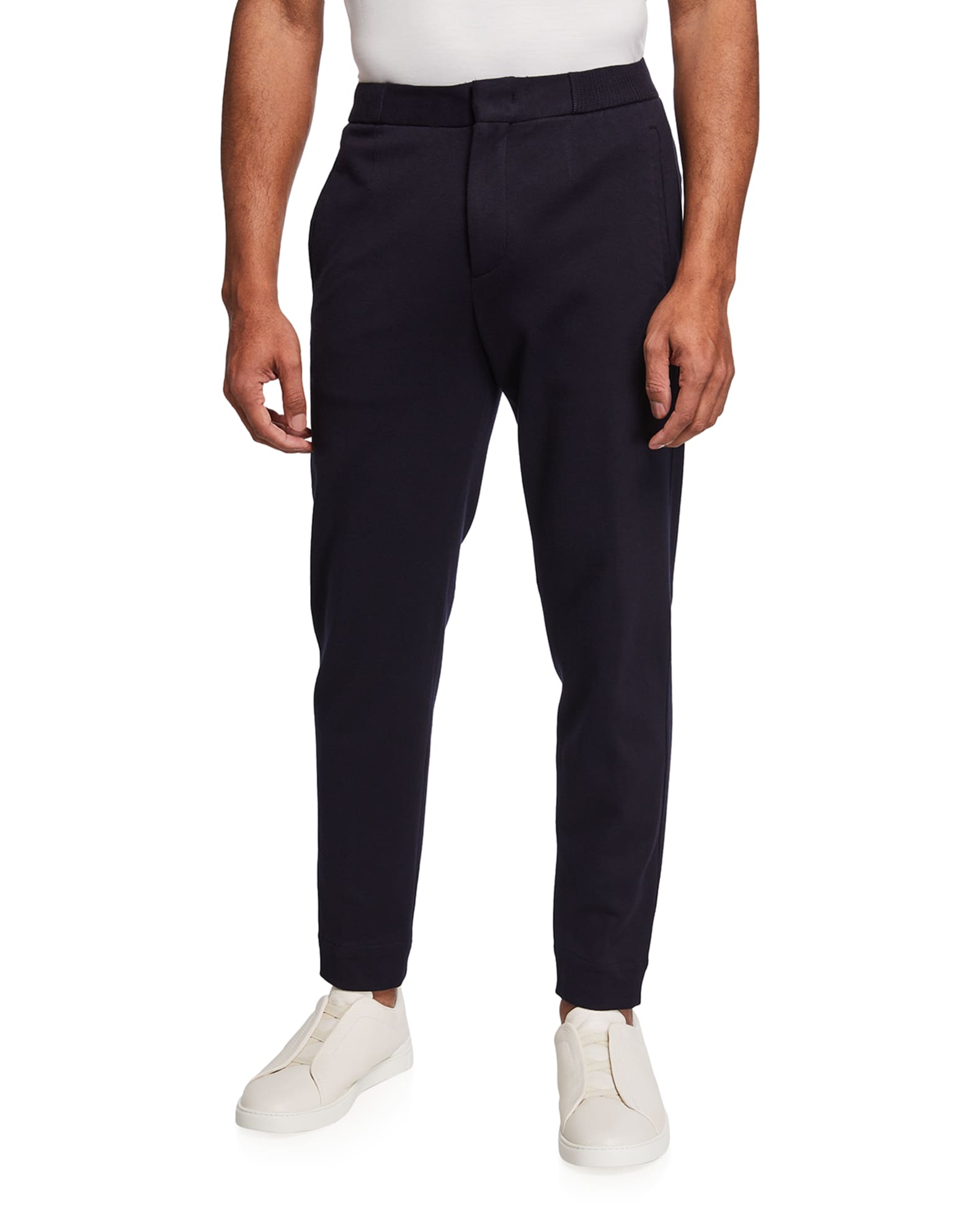 silk jogger pants