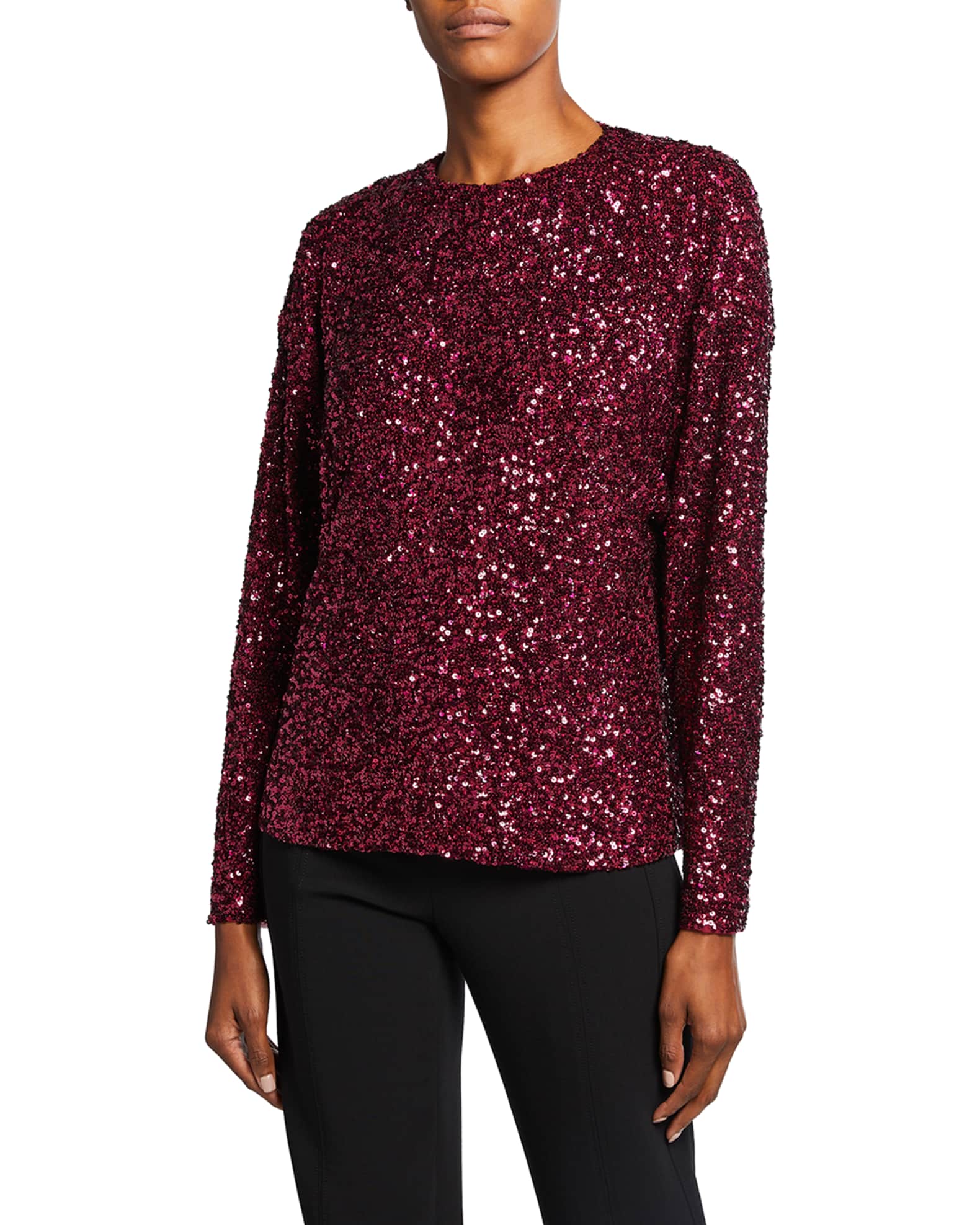 Lorelle Sequined Top and Matching Items | Neiman Marcus