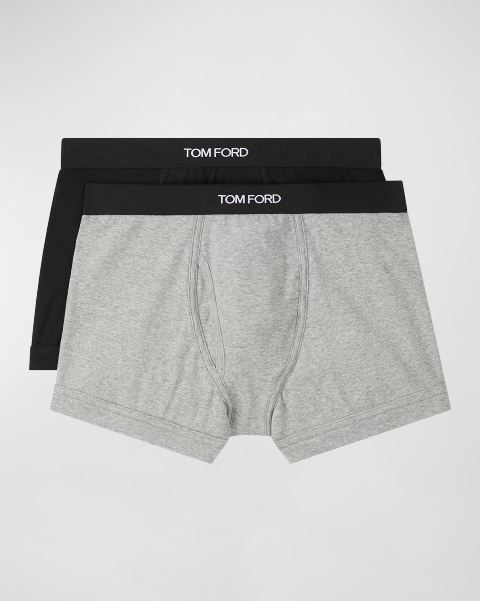 Men's 2-Pack Solid Jersey Boxer Briefs 1