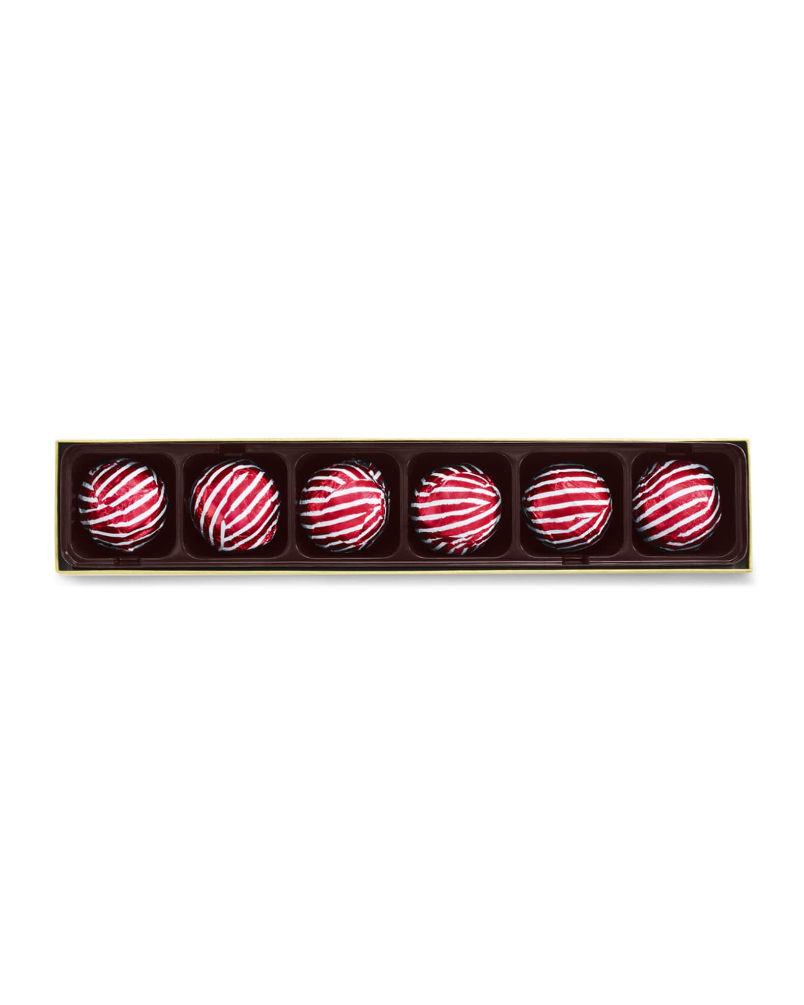 Godiva Chocolatier 6Piece Holiday Candy Cane Truffles Neiman Marcus