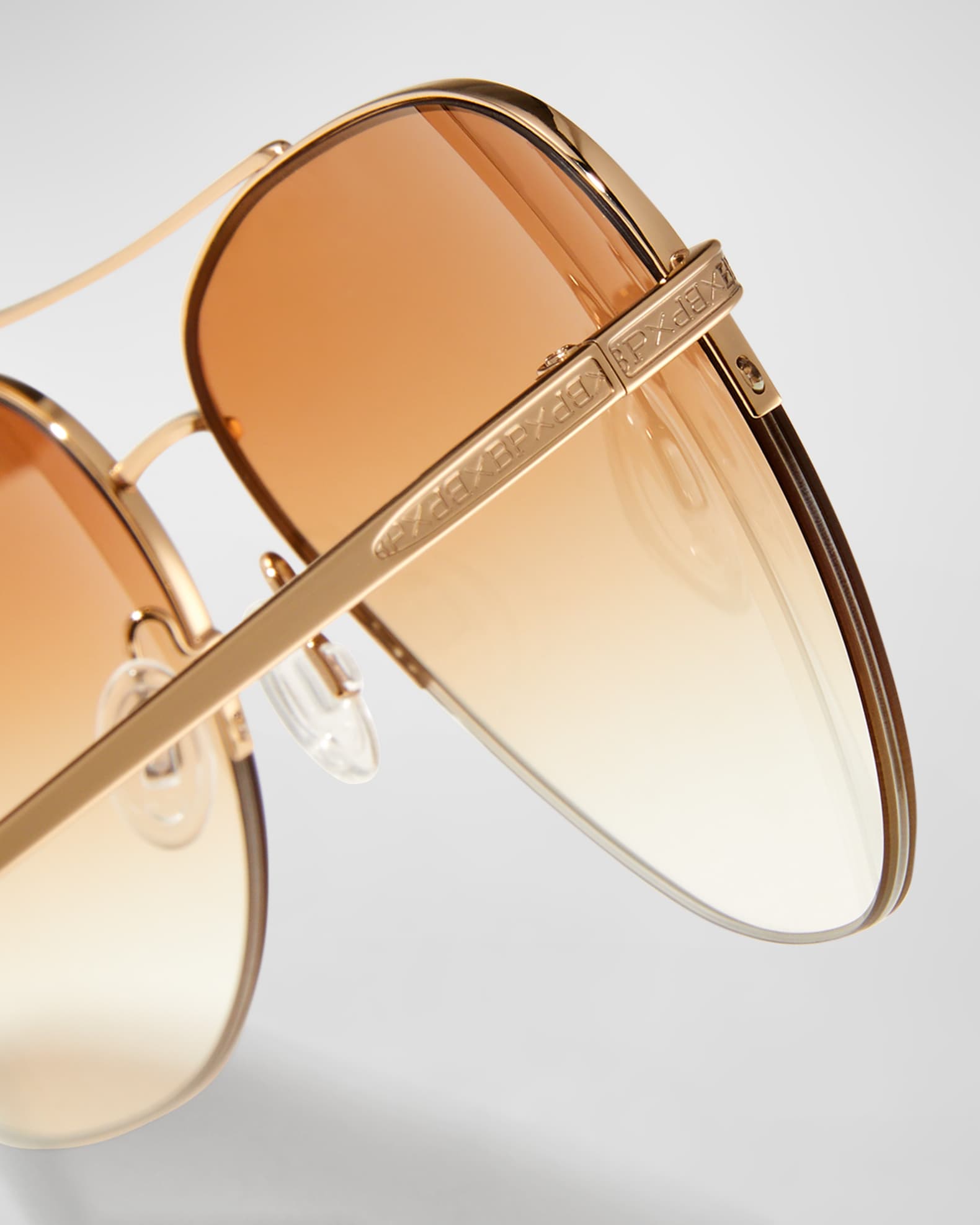 Semi rimless aviator eyeglasses 2025
