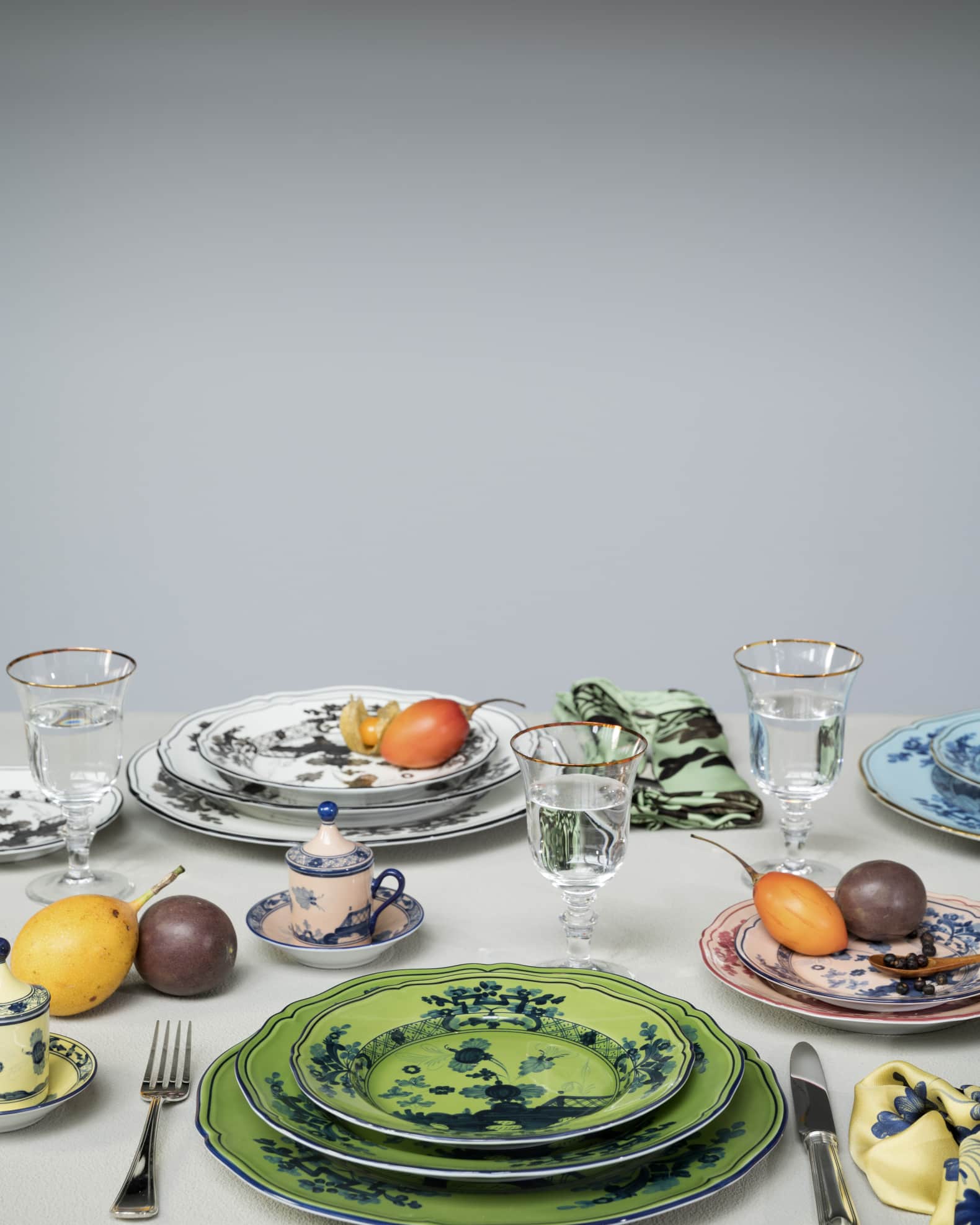 GINORI 1735 Oriente Italiano Bread & Butter Plate, Malachite