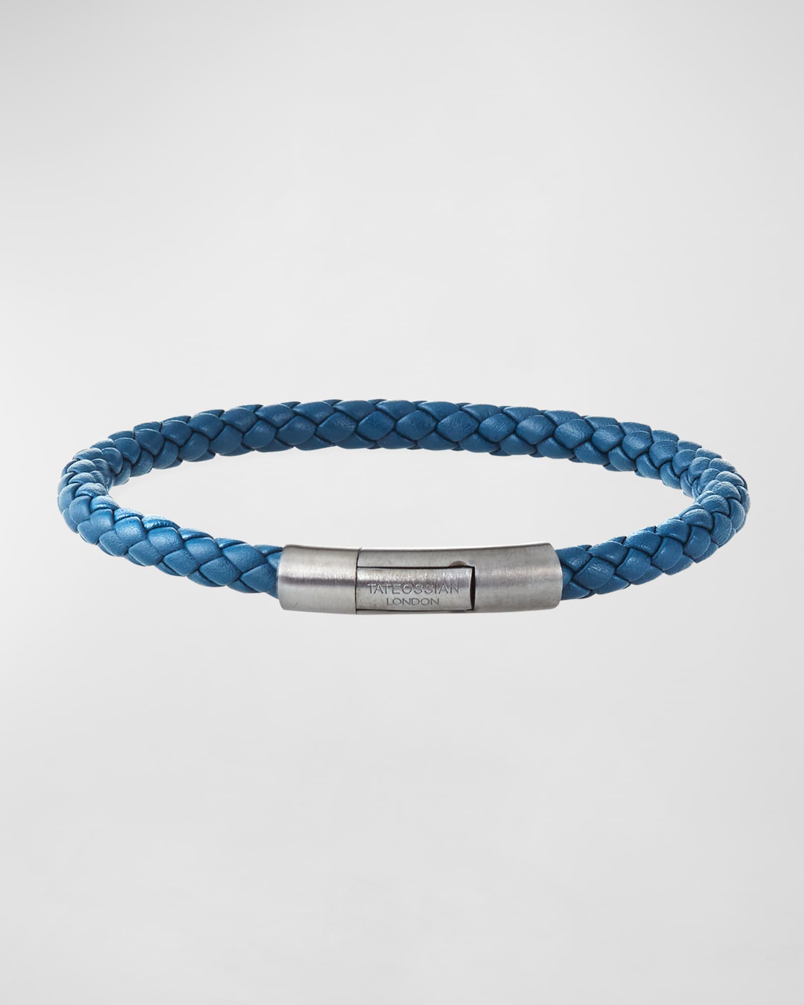 Tateossian mens leather bracelet clearance