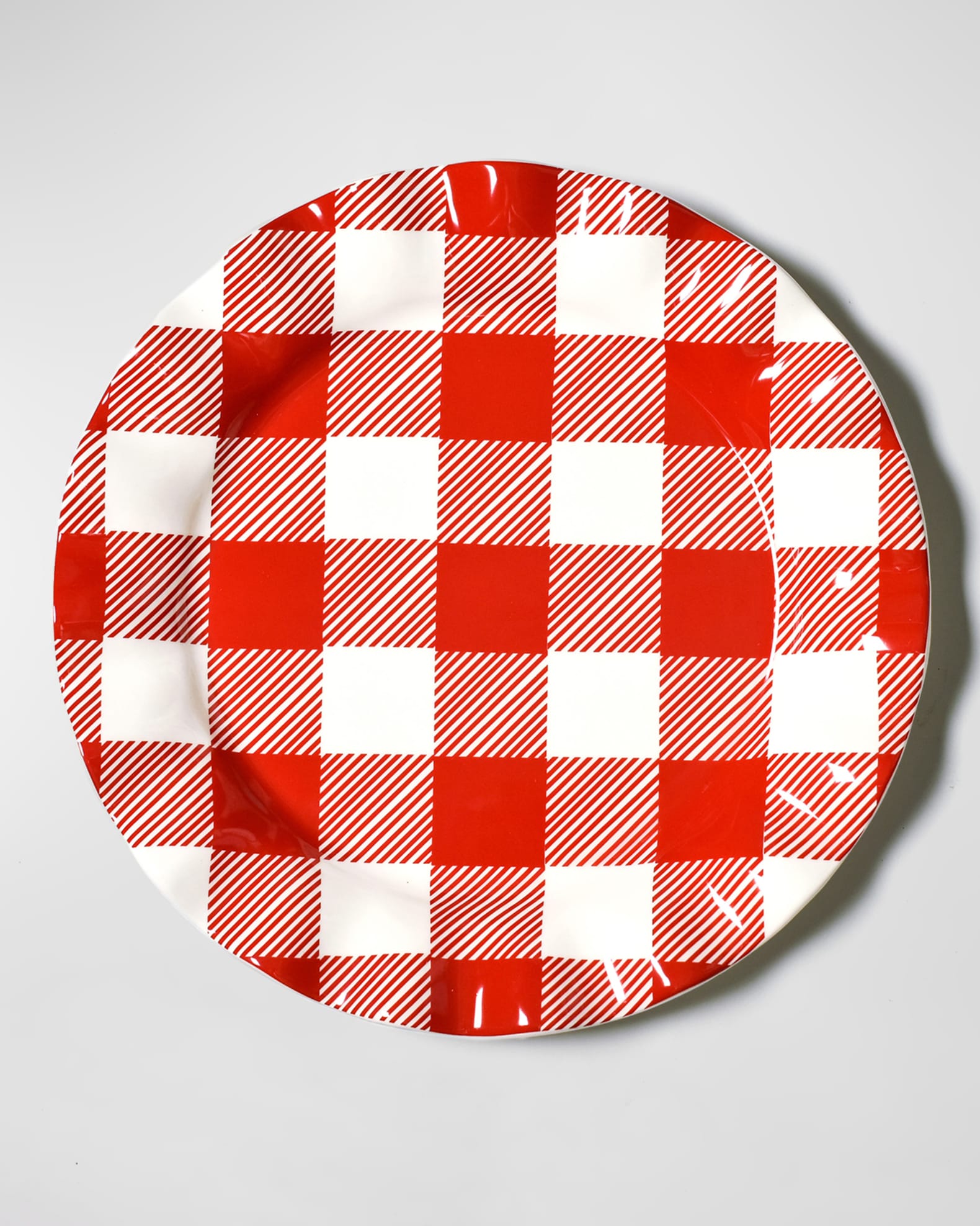 Buffalo Ruffle Dinner Plate 0