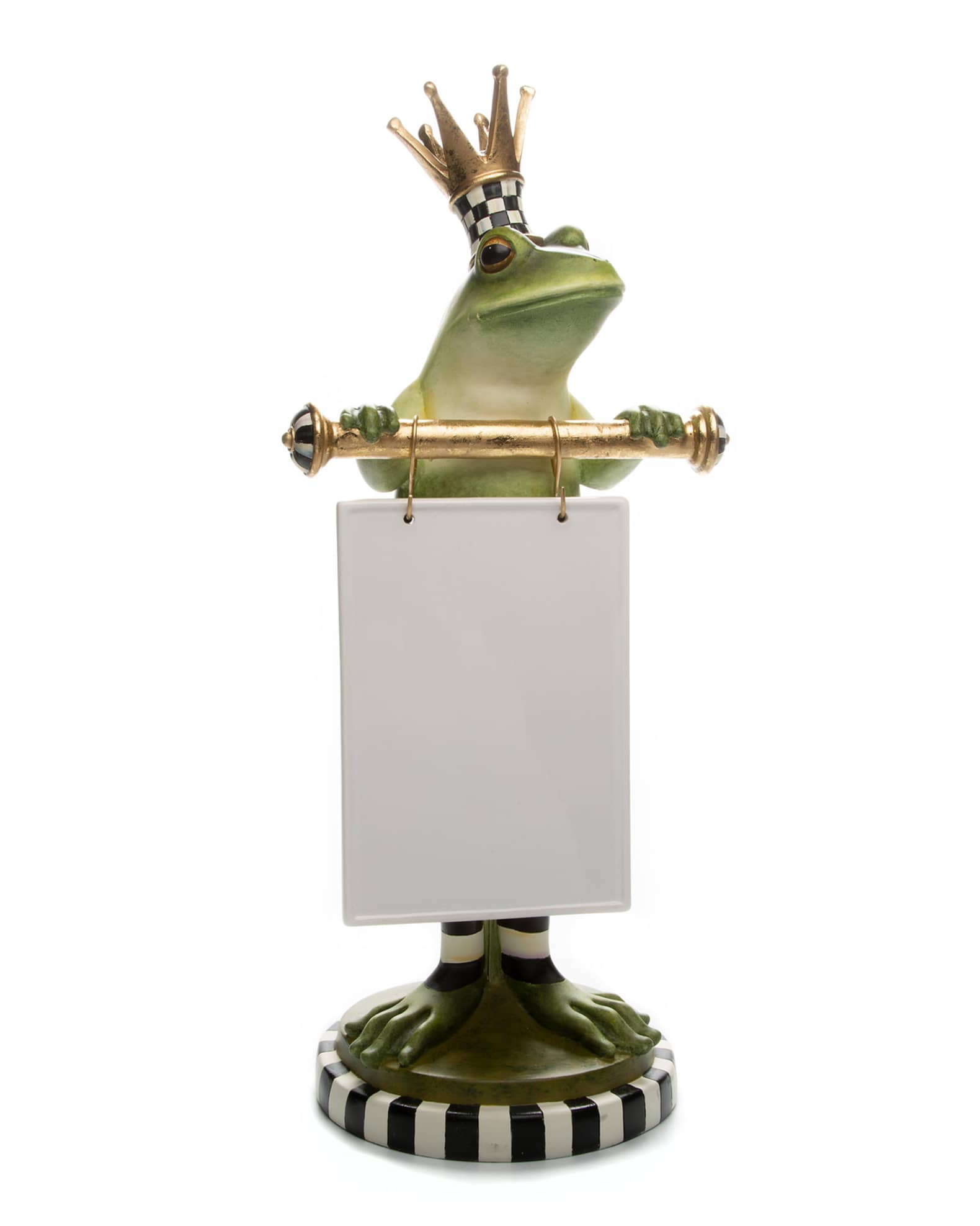 MacKenzie-Childs Fergal The Frog With Lantern – Figurine Résine – 74 Cm – Neuf