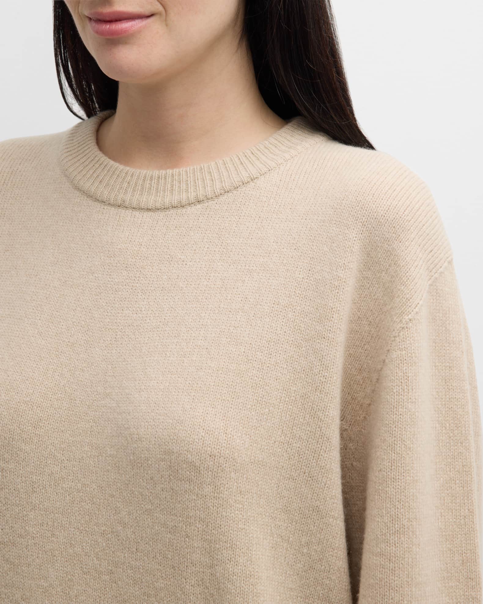 THE ROW Sibem Wool-Cashmere Sweater | Neiman Marcus