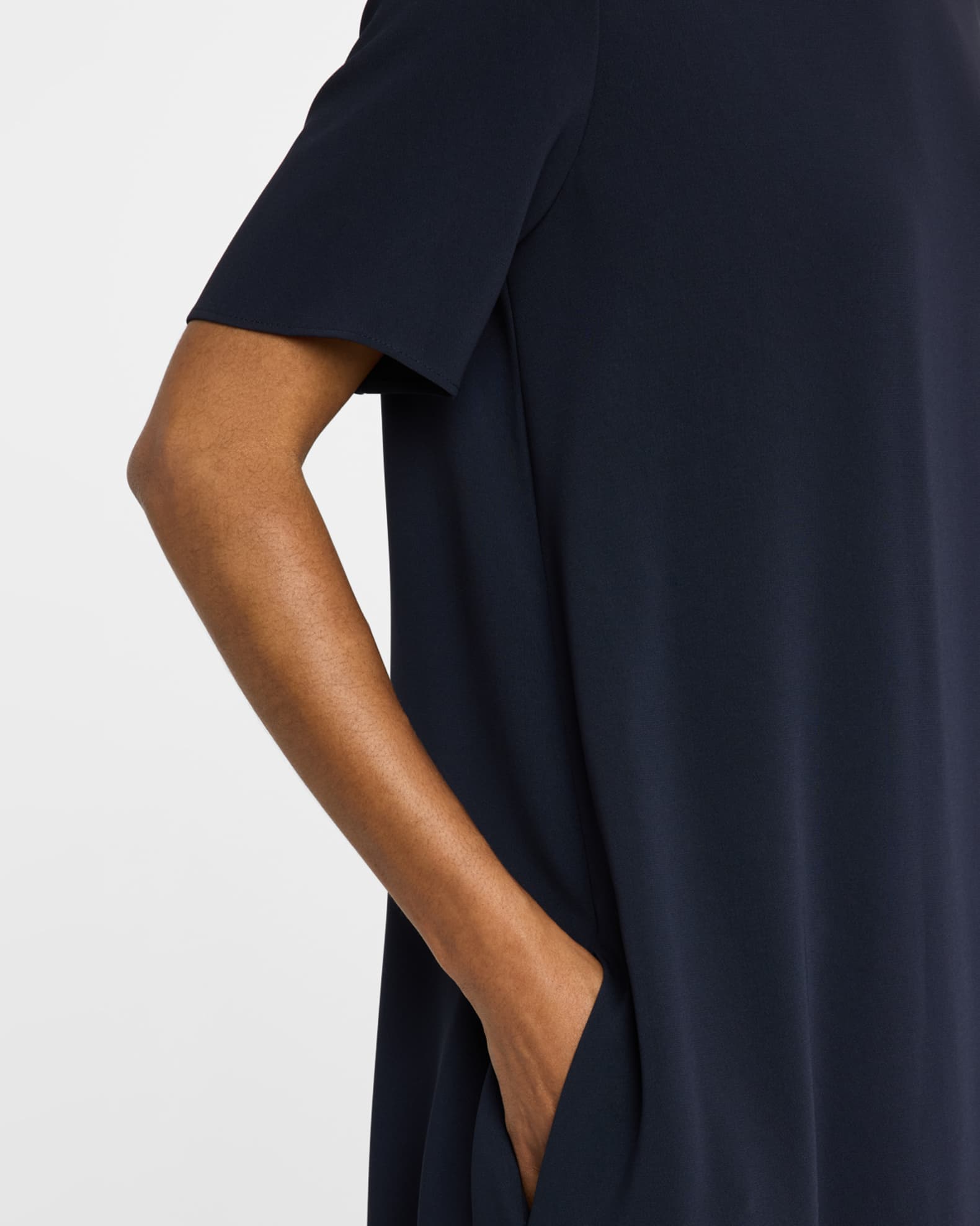 Sayuri Dress Black in Viscose – The Row
