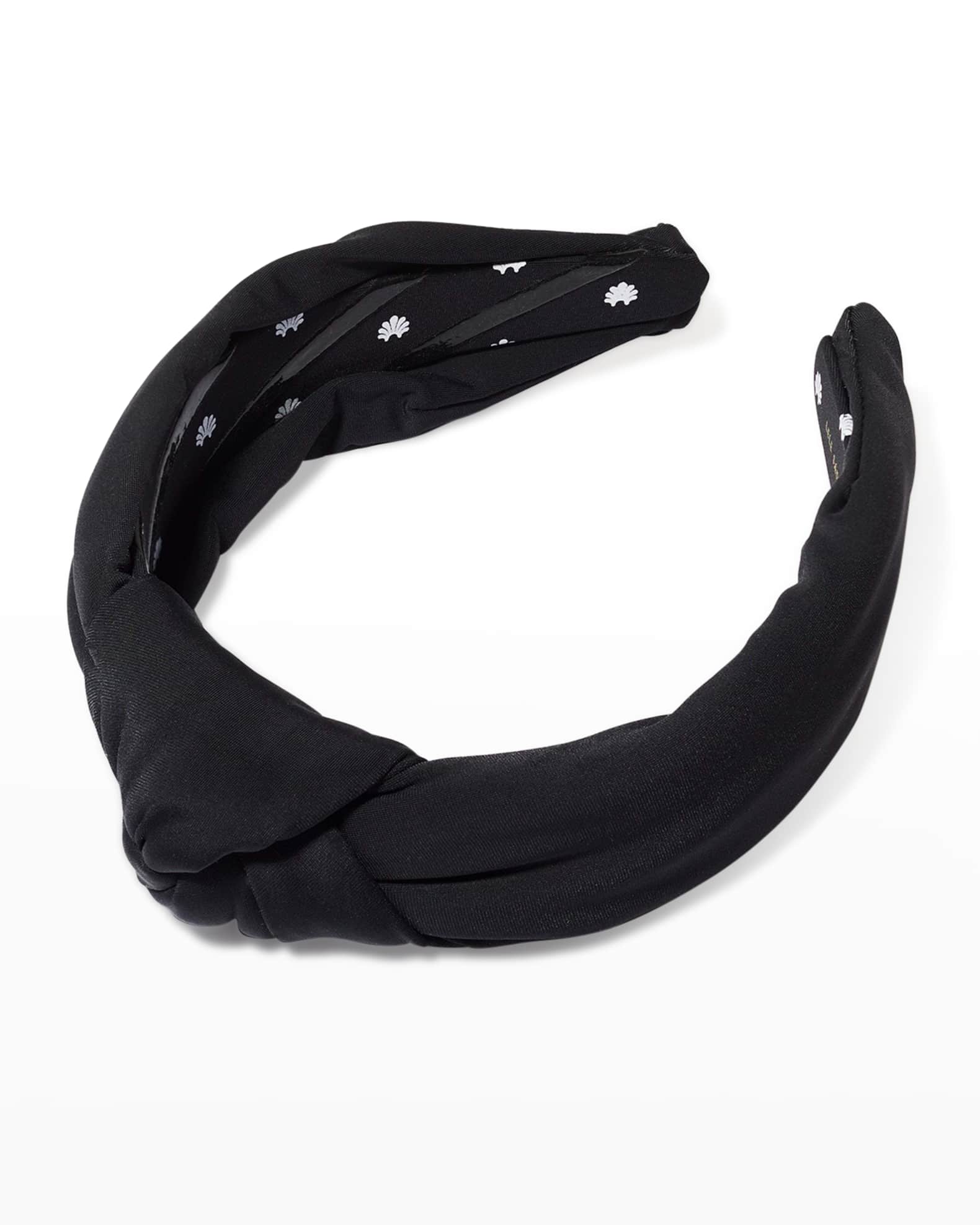 Lele Sadoughi Neoprene Knotted Headband | Neiman Marcus