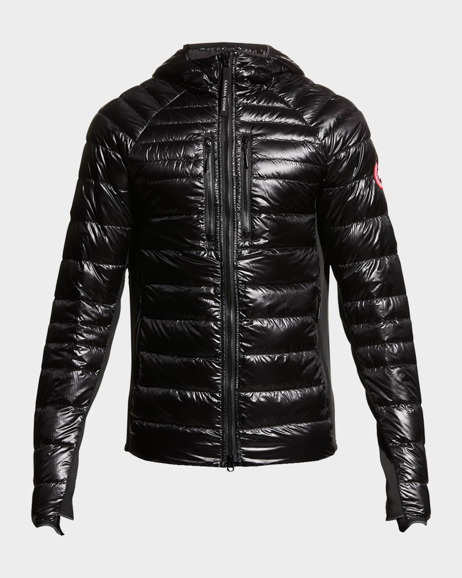 Canada Goose Men's Hybridge Lite Hooded Jacket | Neiman Marcus