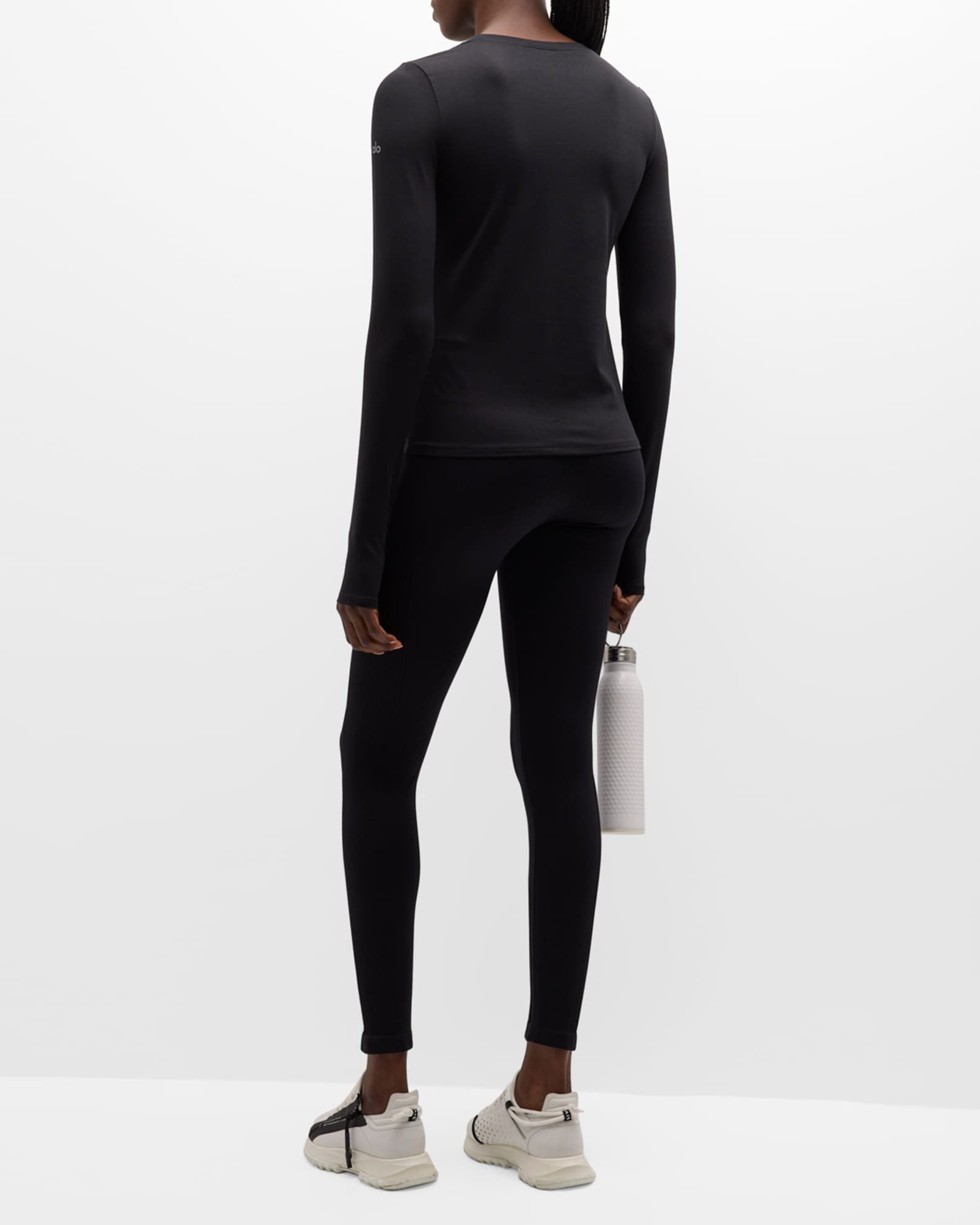 Alo Yoga Finesse Alosoft LongSleeve Top Neiman Marcus