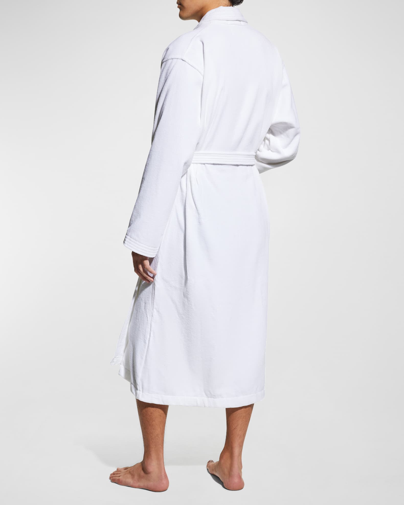 Men's Solid Terry Robe 1