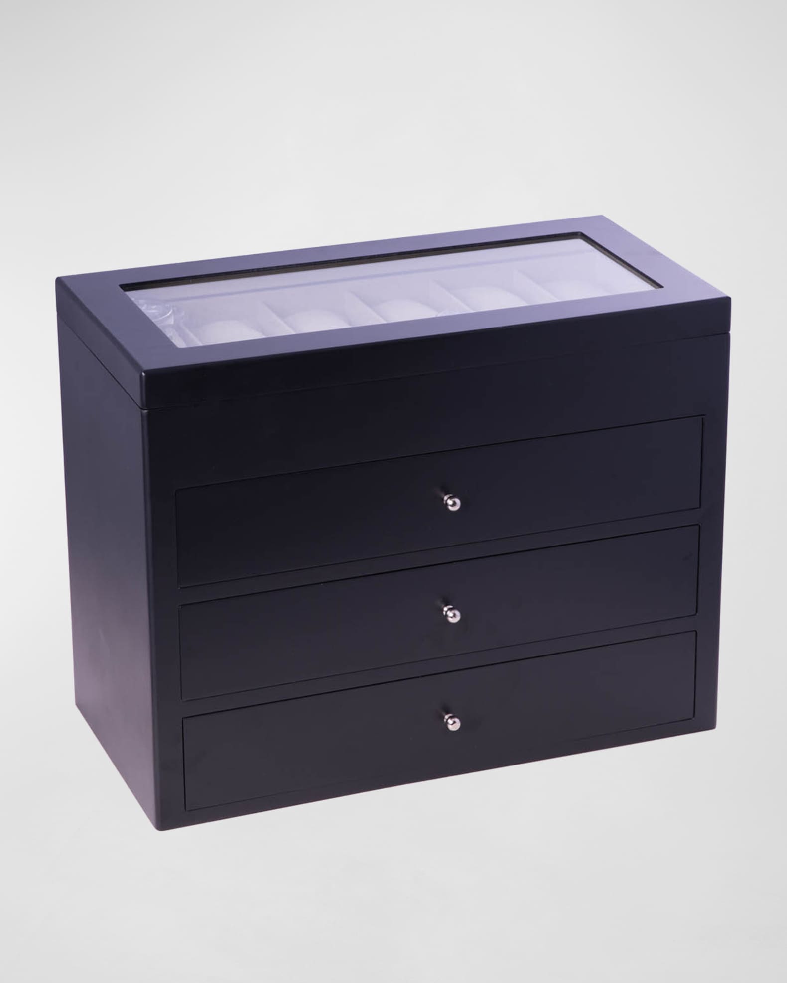 Bey-Berk Men's Stanley 48-Watch Box