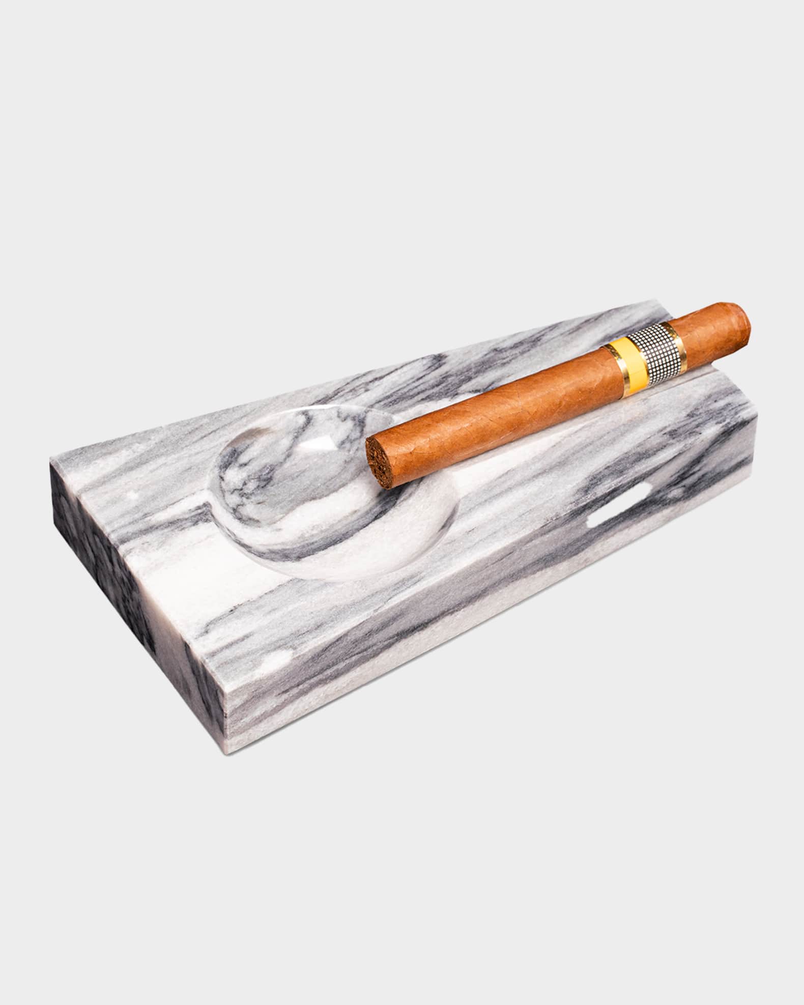 Marble Single-Cigar Ashtray 0