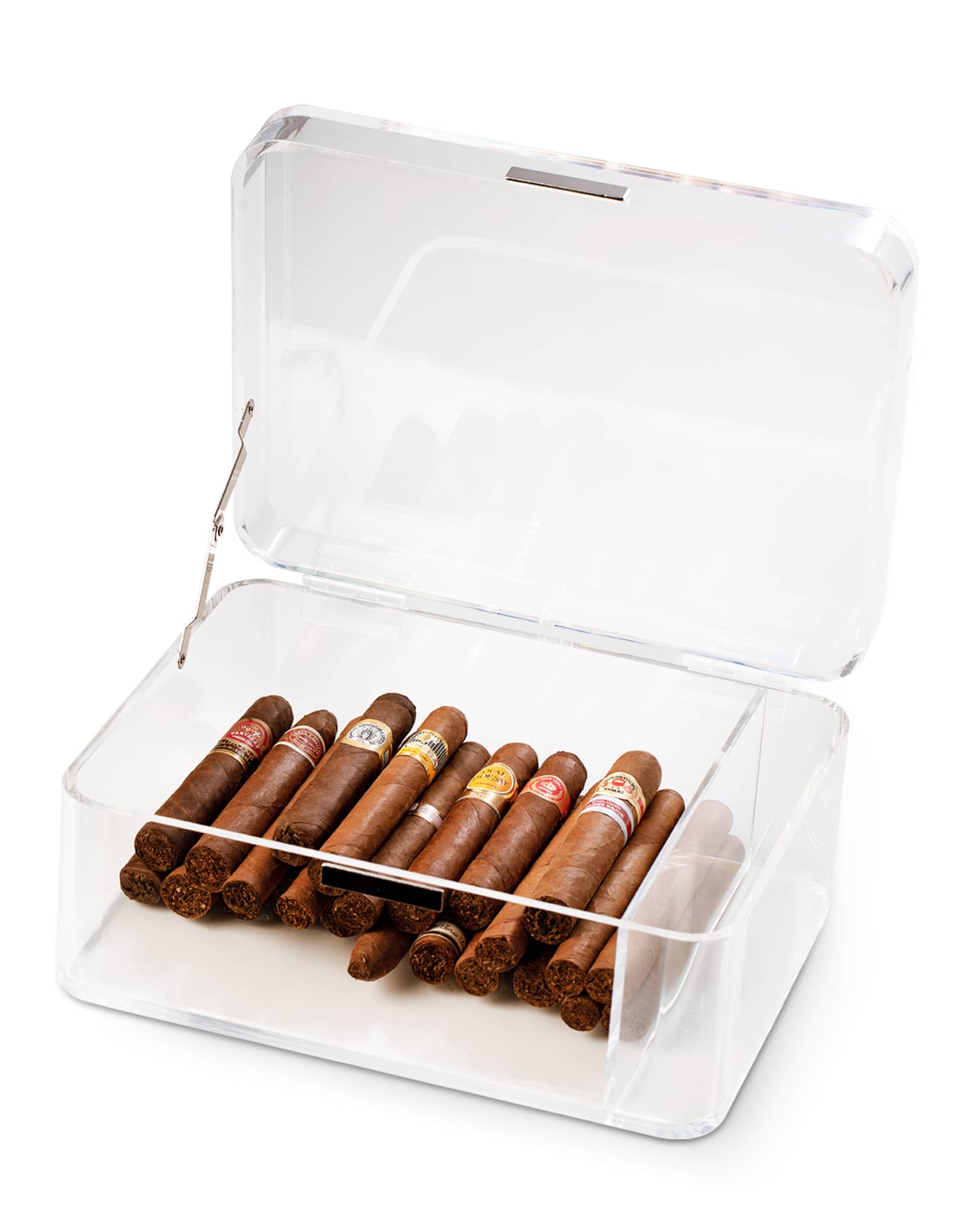 Bey-Berk Drake Acrylic Humidor