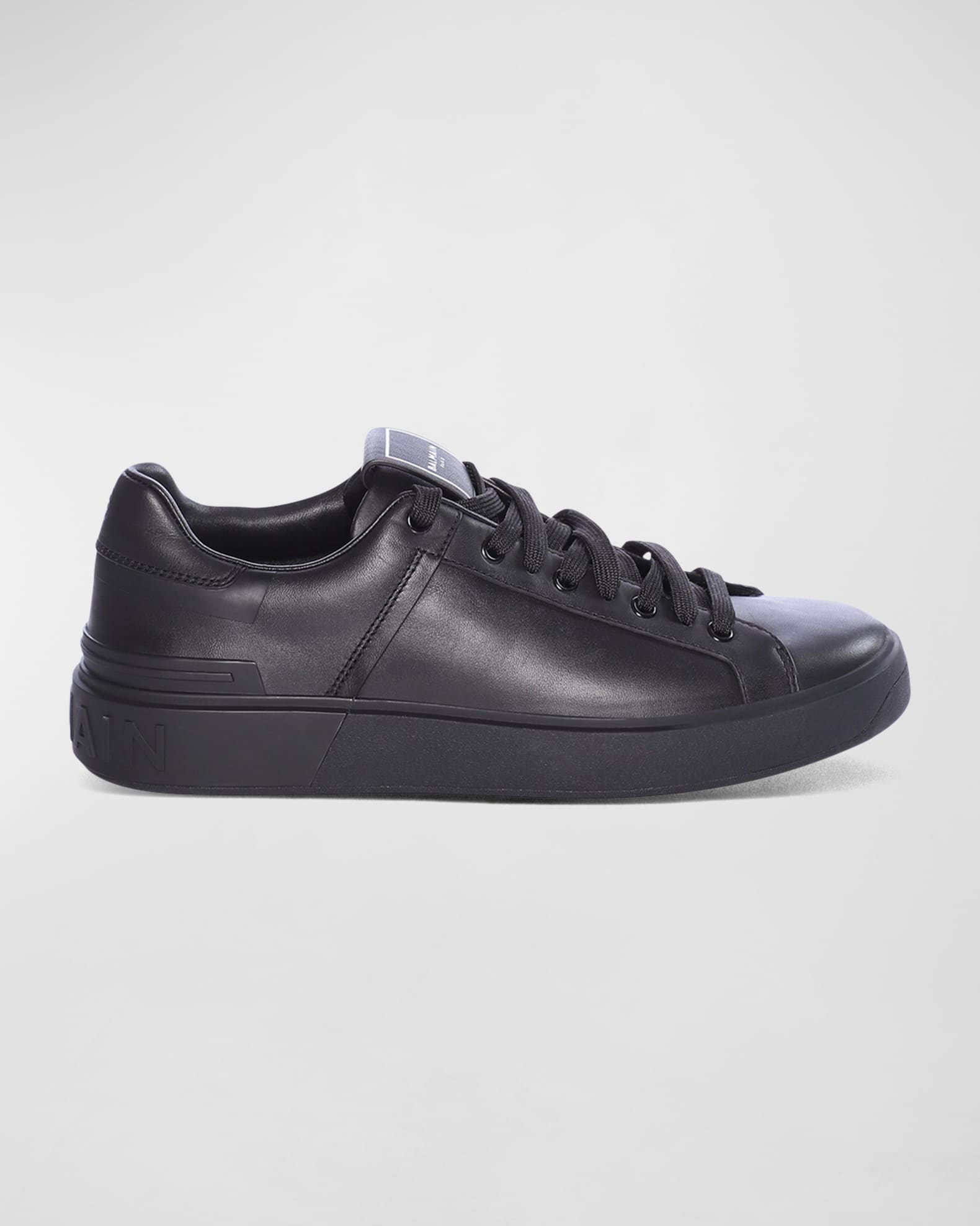 Men's B Court Leather Low-Top Sneakers 0