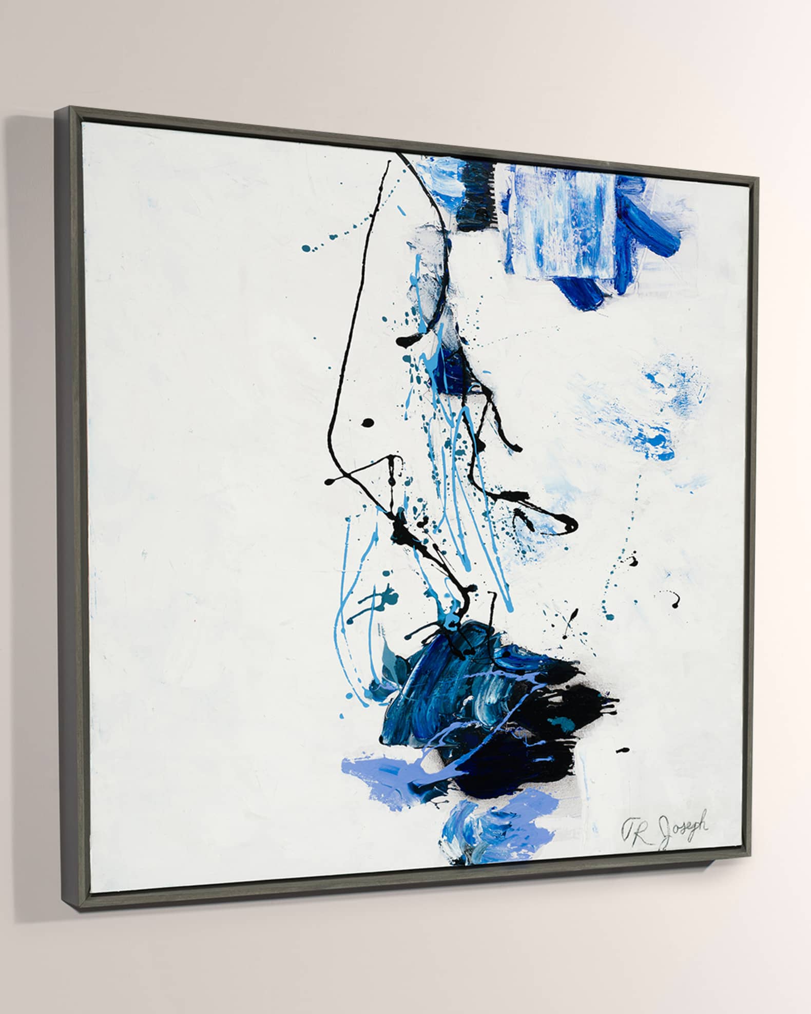 "New with Blue III" Giclee Art 1