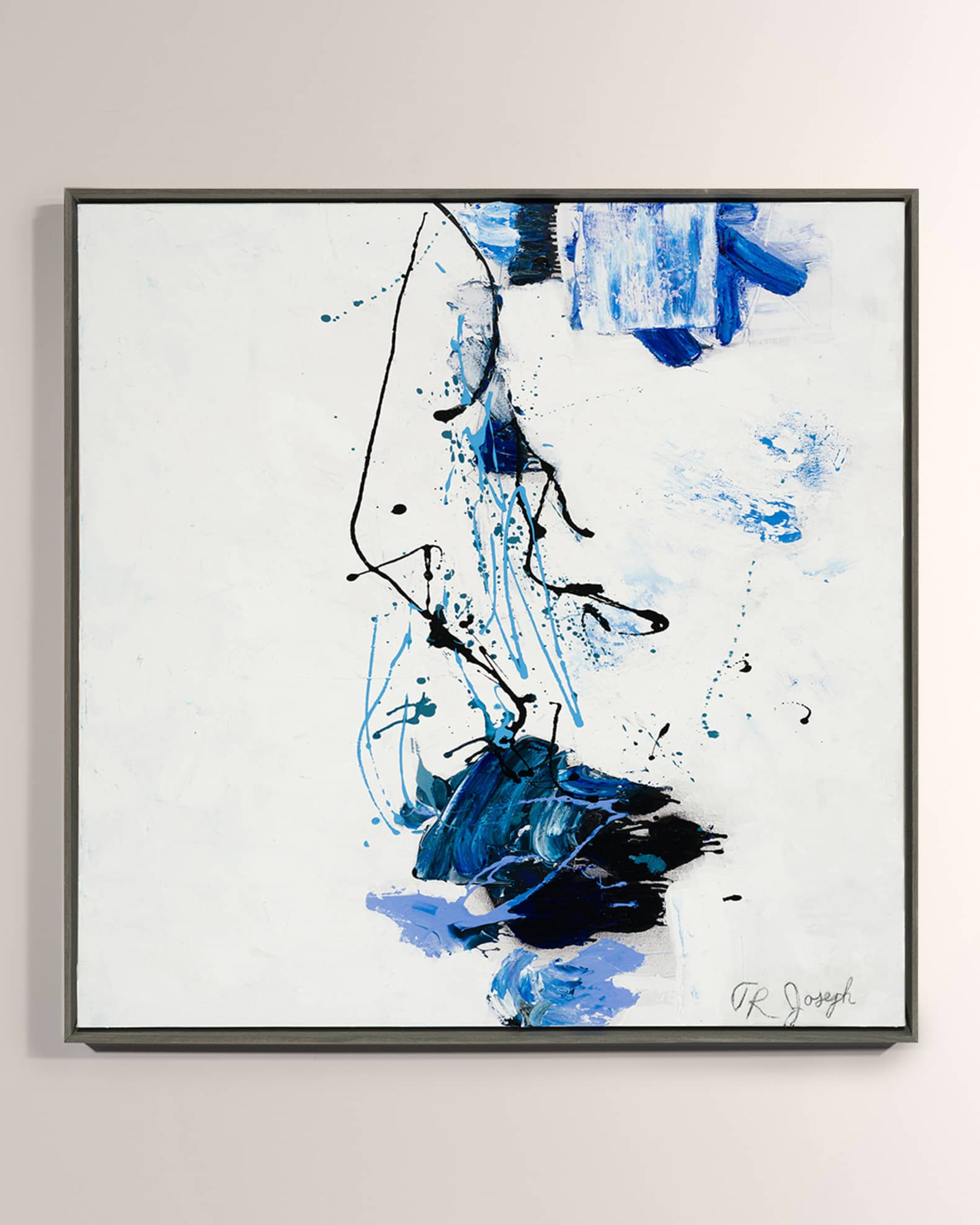 "New with Blue III" Giclee Art 0