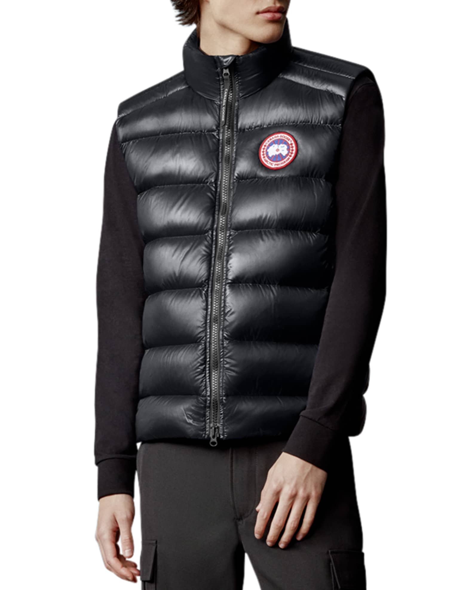 Canada Goose Men's Crofton Quilted Down Vest | Neiman Marcus