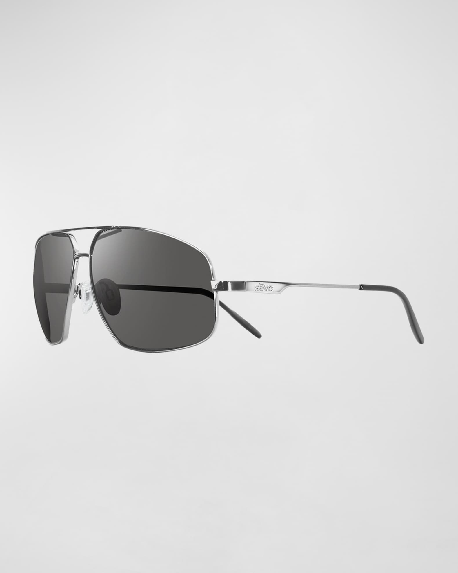 Revo x Jeep Men's Canyon Metal Aviator Sunglasses | Neiman Marcus