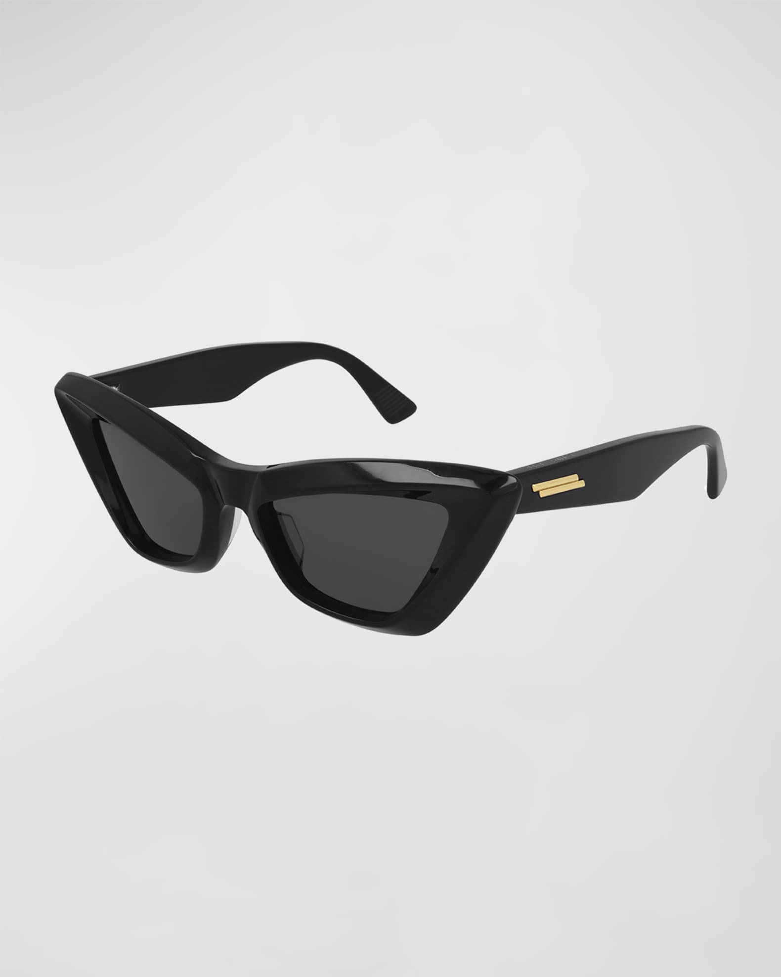 Bottega Veneta Dramatic Acetate Cat-Eye Sunglasses | Neiman Marcus