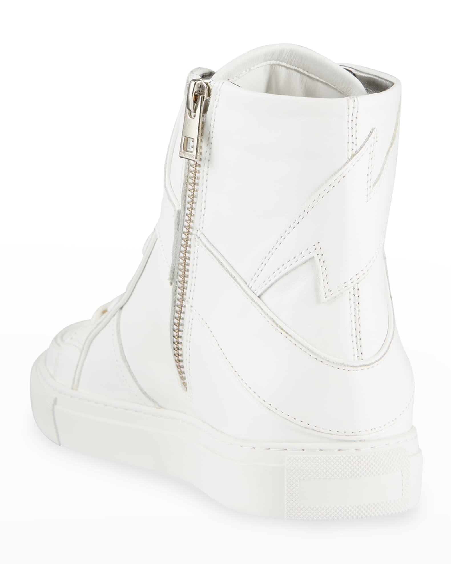 zadig and voltaire high top sneakers
