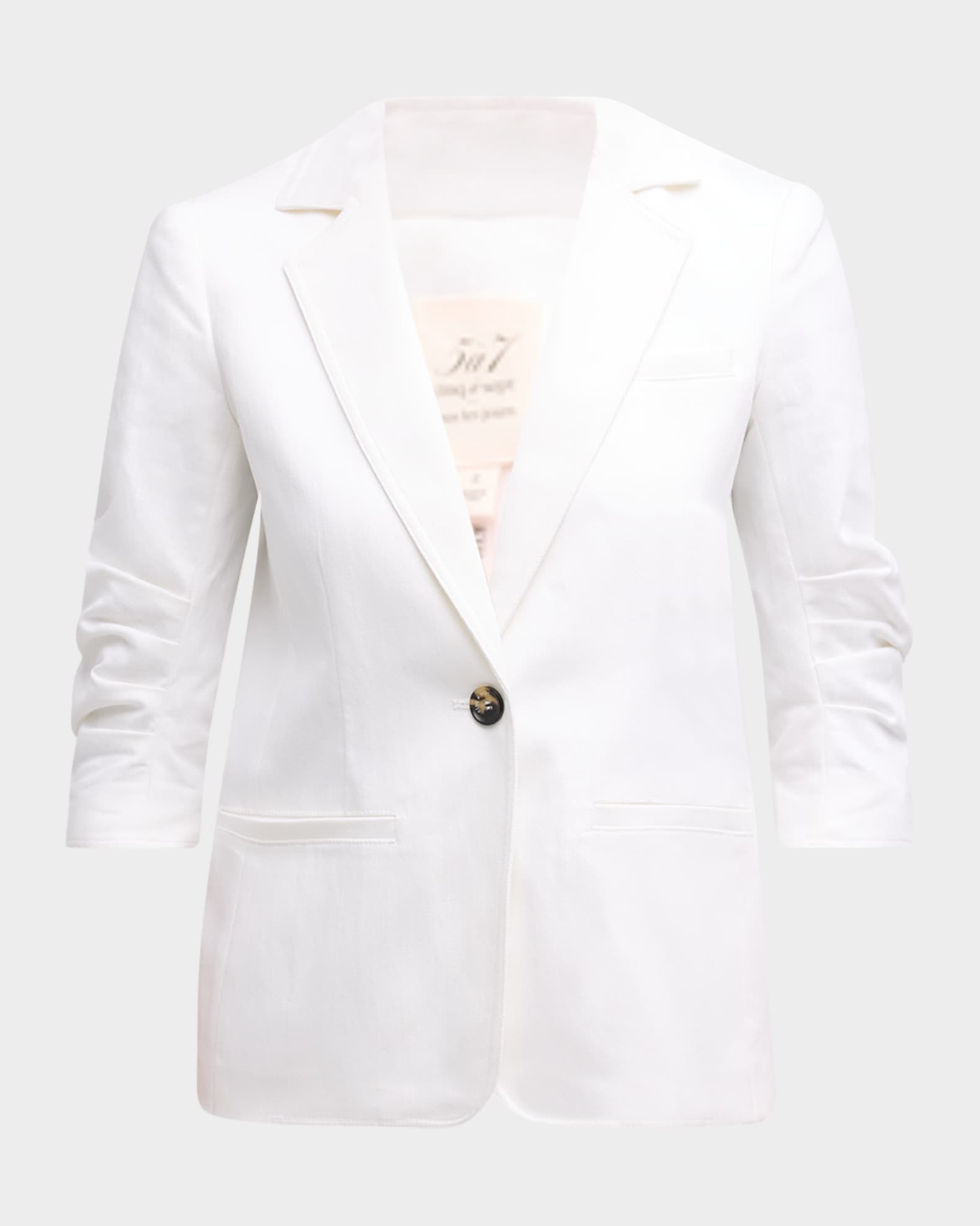ジャケット Chloe White Cotton Blend Blazer Chloé Cotton Blend Blazer in White | Lyst