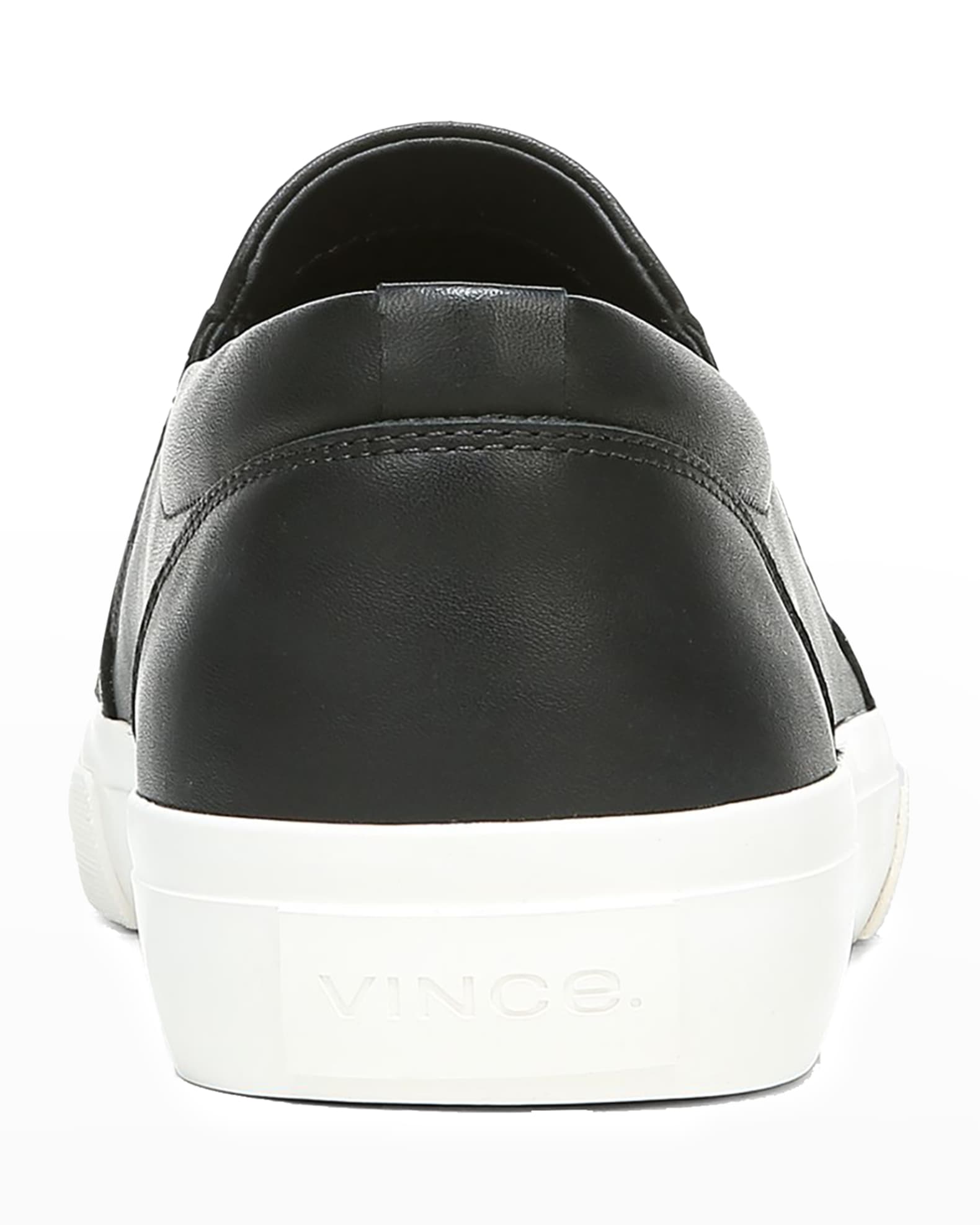 Vince Men s Fletcher Perforated Leather Slip On Sneakers Neiman Marcus