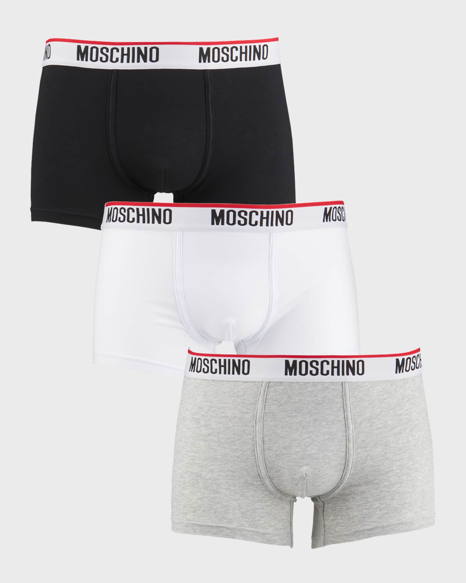 Moschino Men's Basic Tripack Boxer Briefs