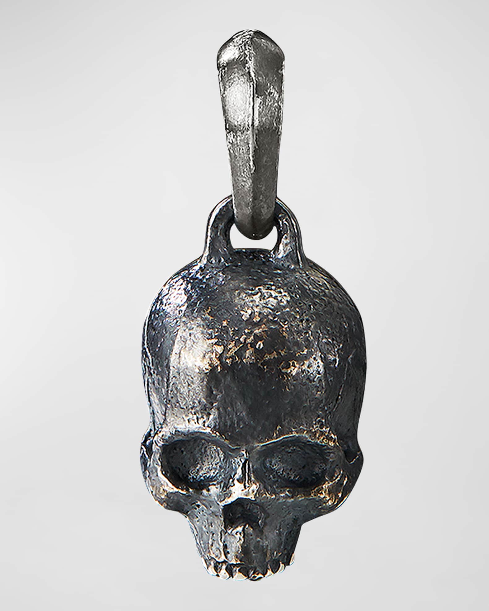 David Yurman Men s Memento Mori Skull Pendant in Silver 16mm