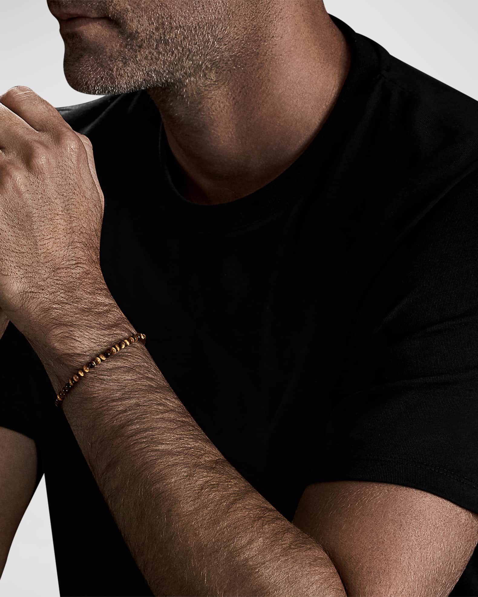 4mm Men's Spiritual Bead Bracelet 1