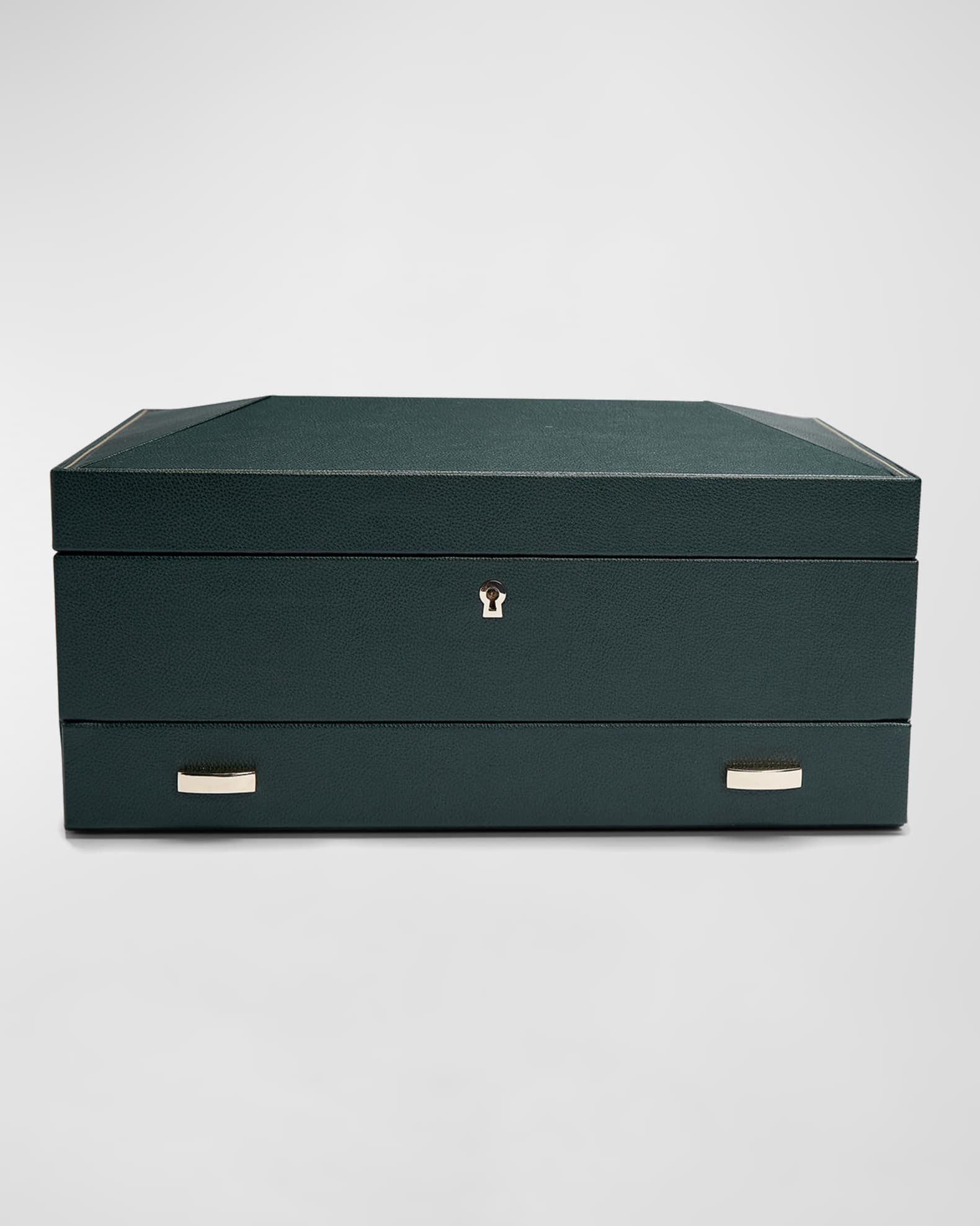 British Racing 10-Piece Watch Box with Drawer 0
