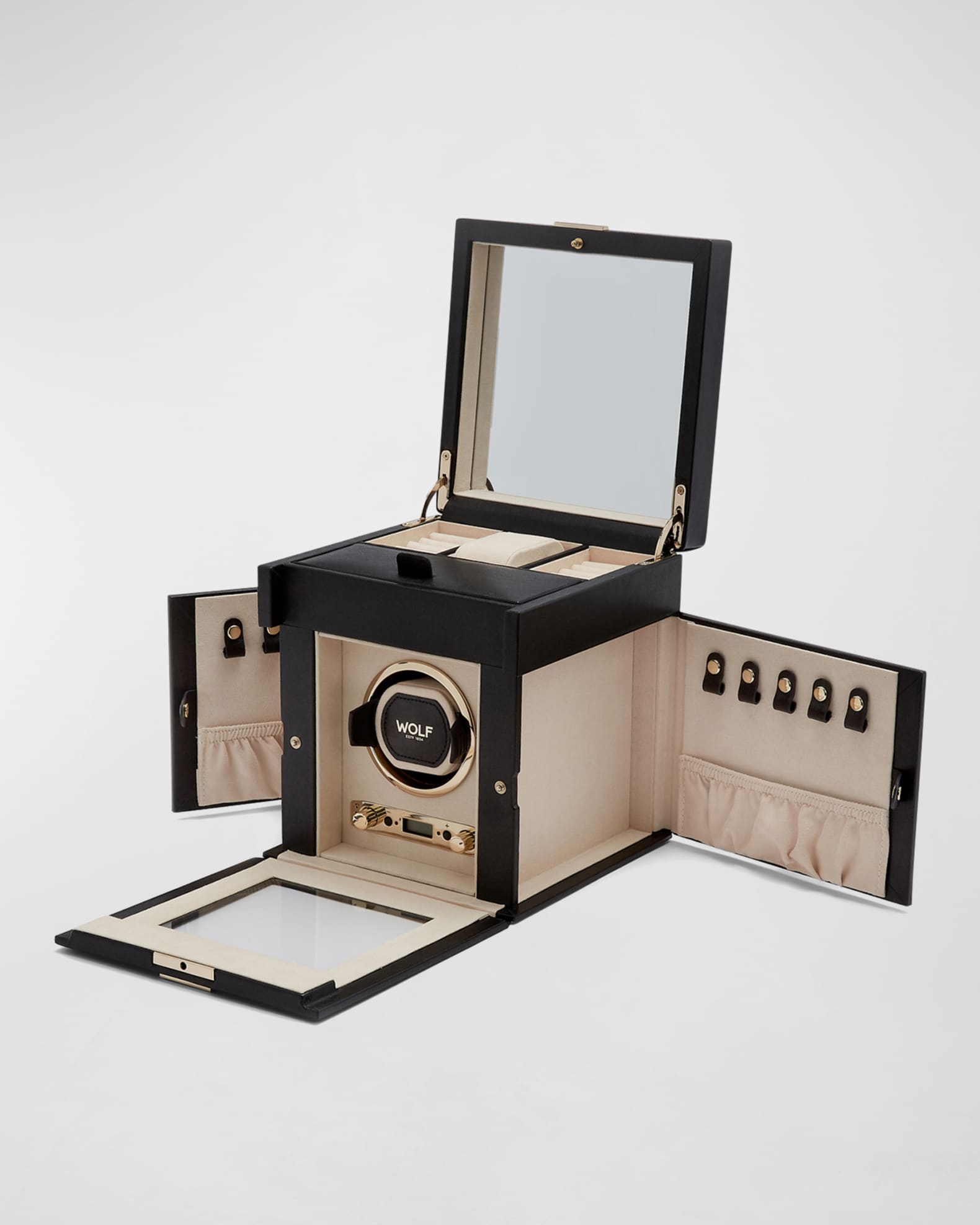 Palermo Single Watch Winder with Storage 1