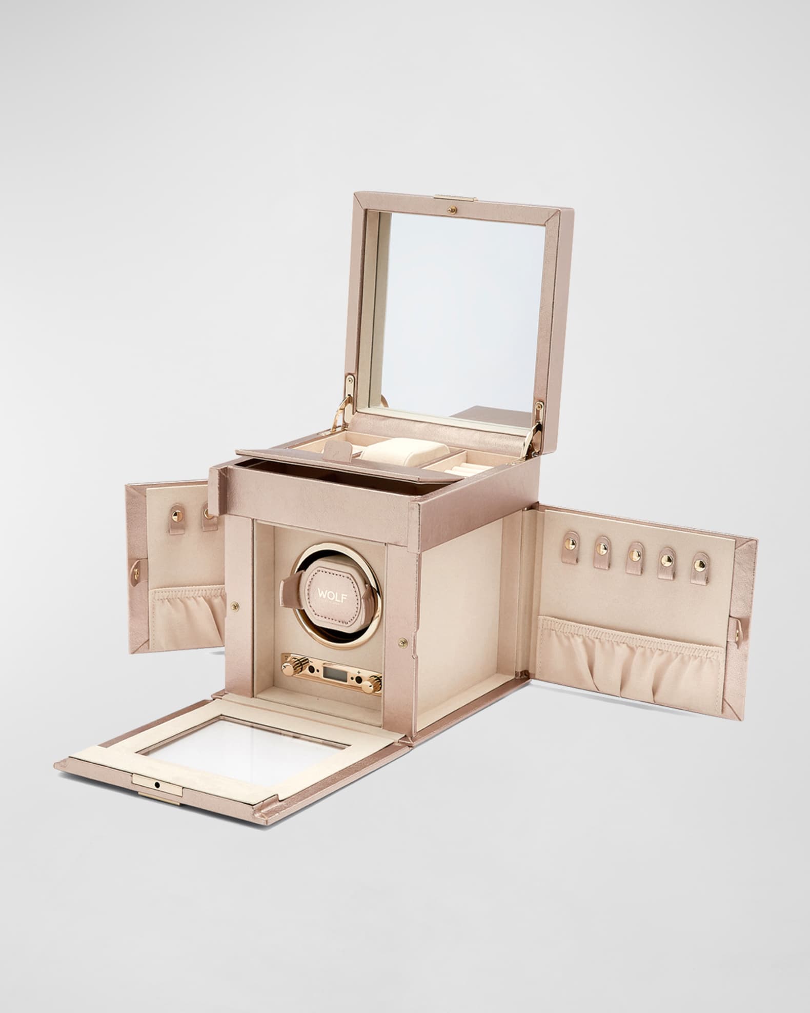 Palermo Single Watch Winder with Storage 1