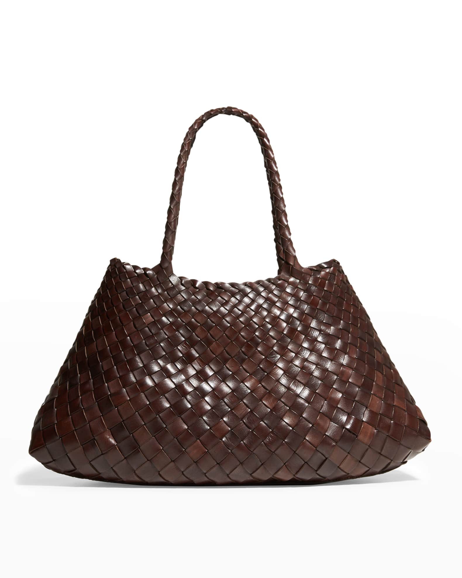 Dragon Diffusion Santa Croce Woven Leather Tote Bag Neiman Marcus