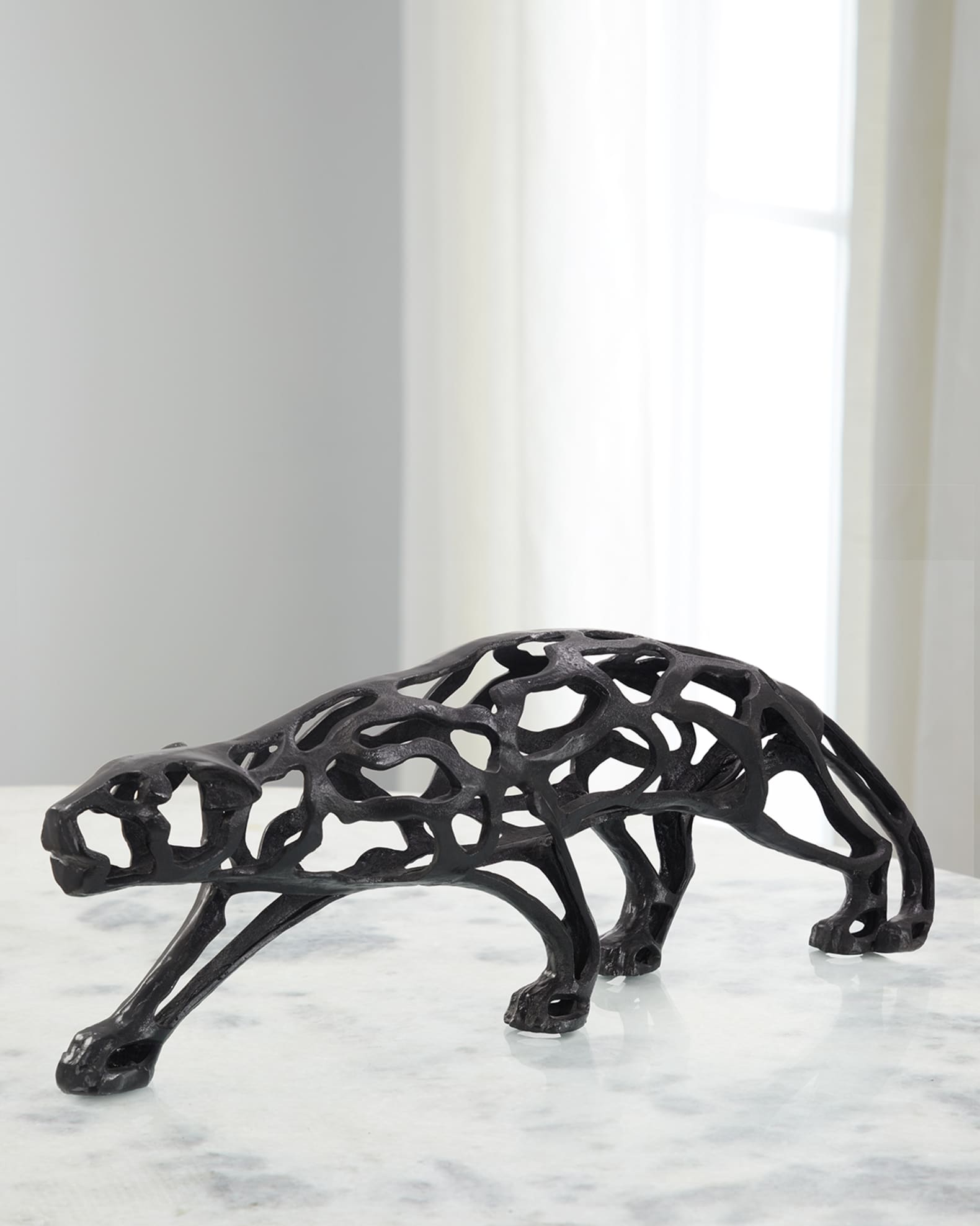 John-Richard Collection Black Panther Sculpture