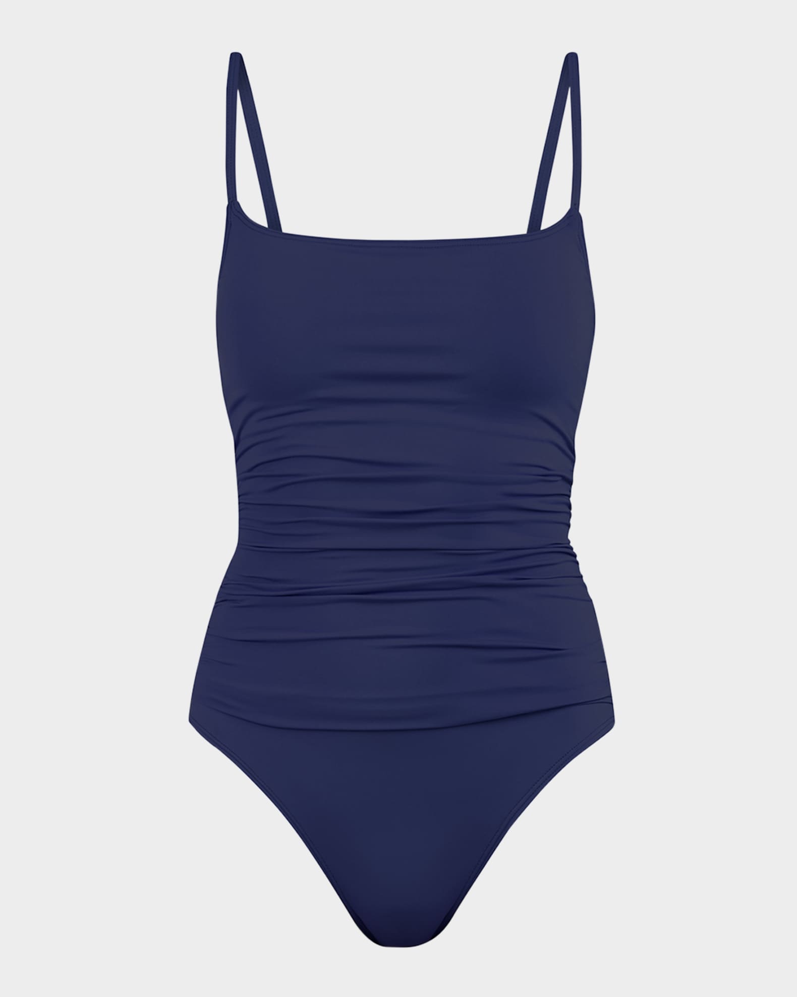 La blanca ruched one piece swimsuit hotsell