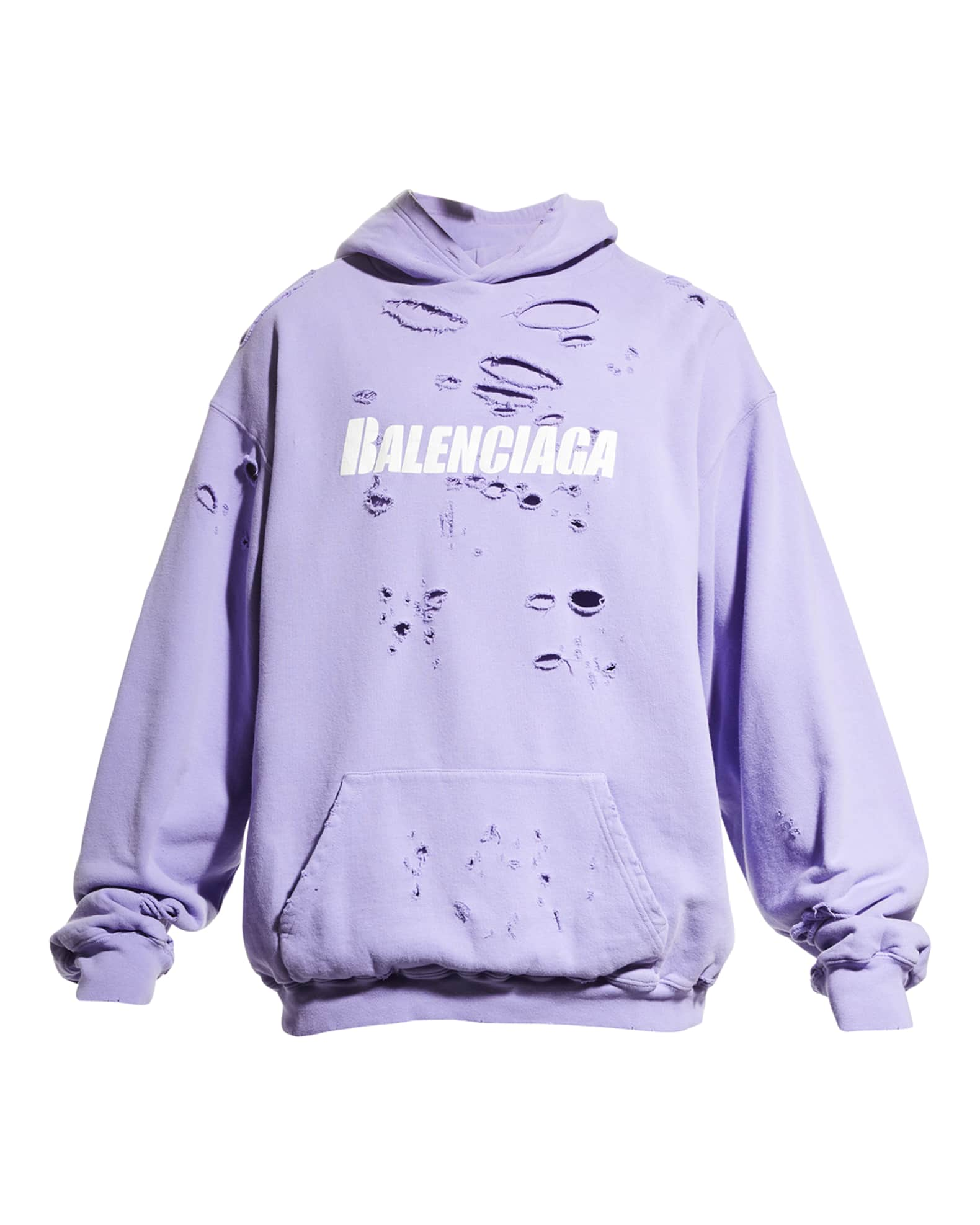 コンビニ受取対応商品】 マロさん専用 Balenciaga Hoodie Destroyed