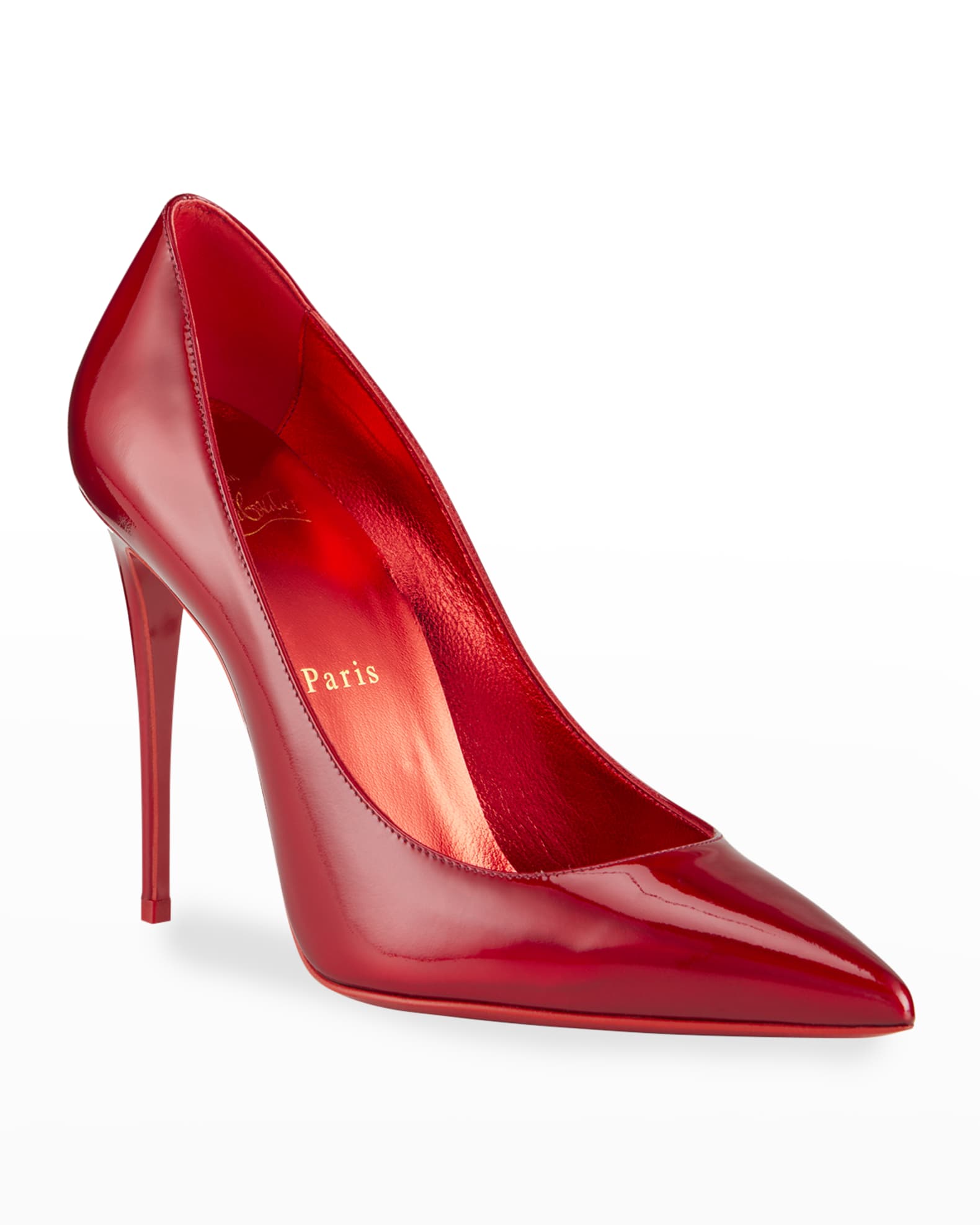 Red Louboutin Kate heels