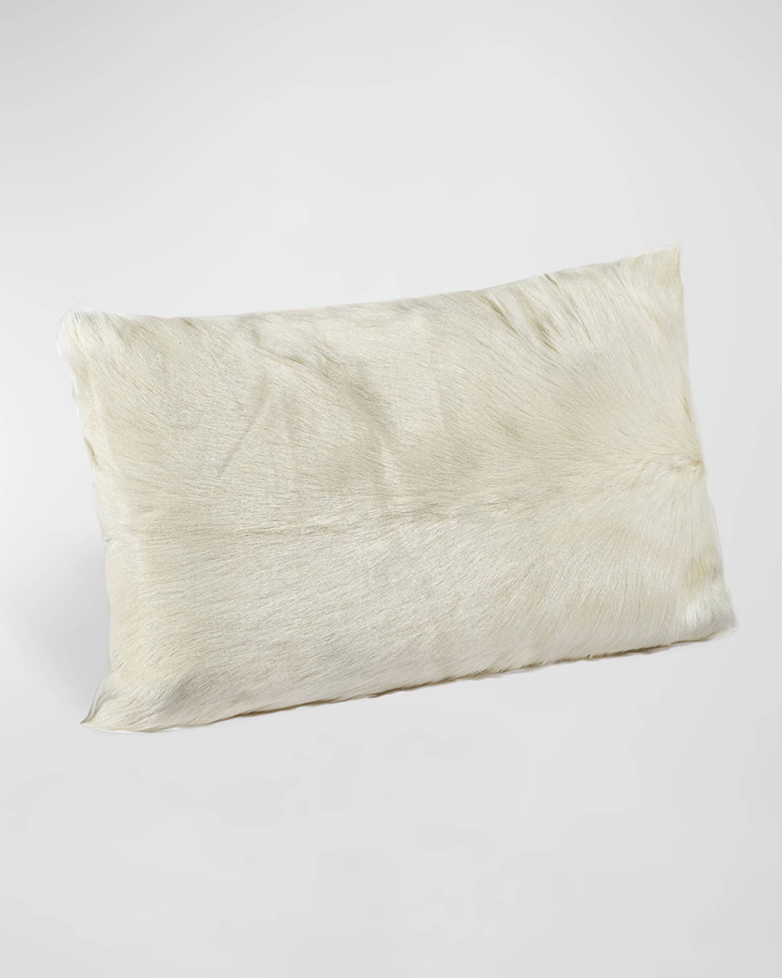 Interlude Home Lambskin Bolster Pillow
