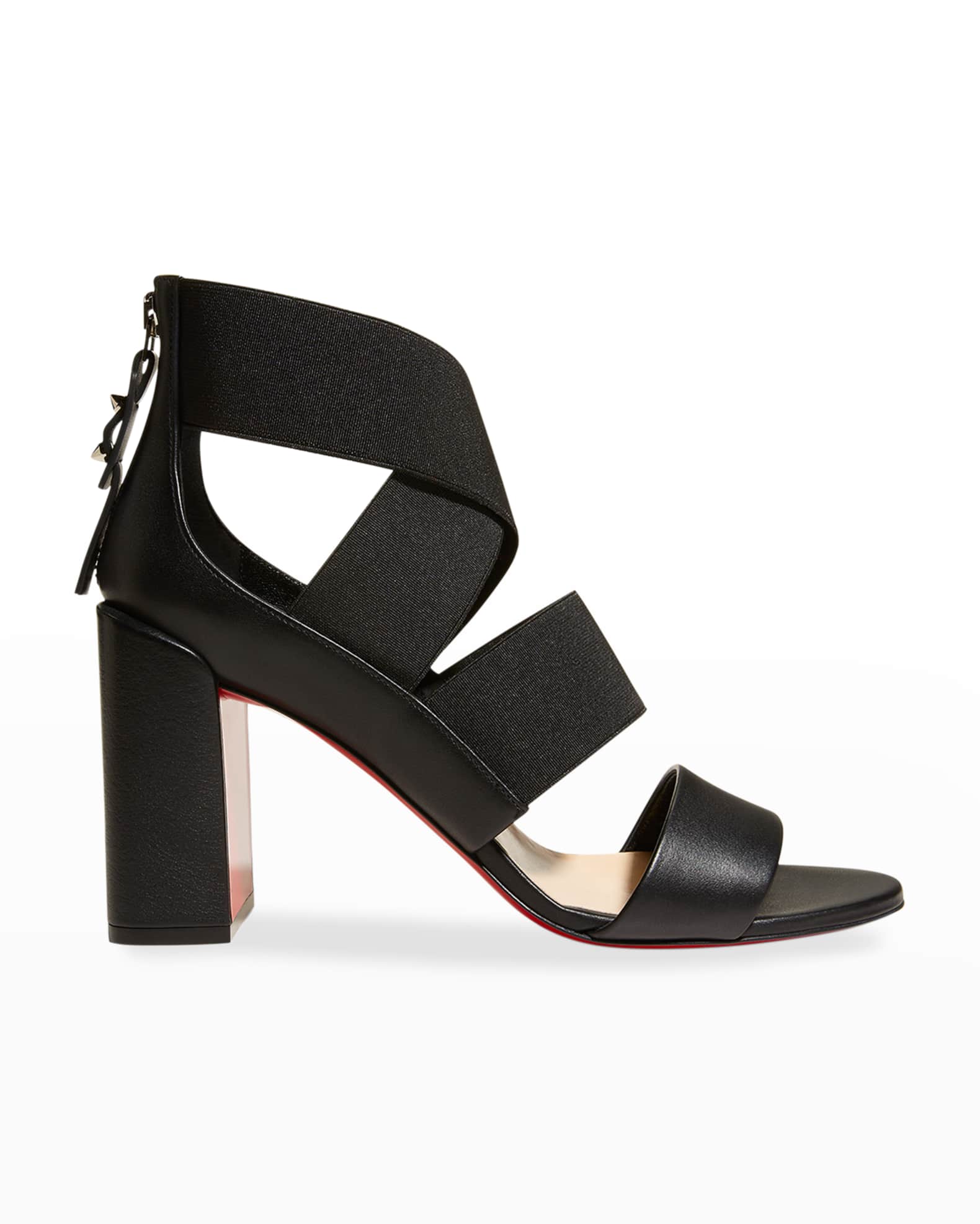 christian louboutin strappy heel