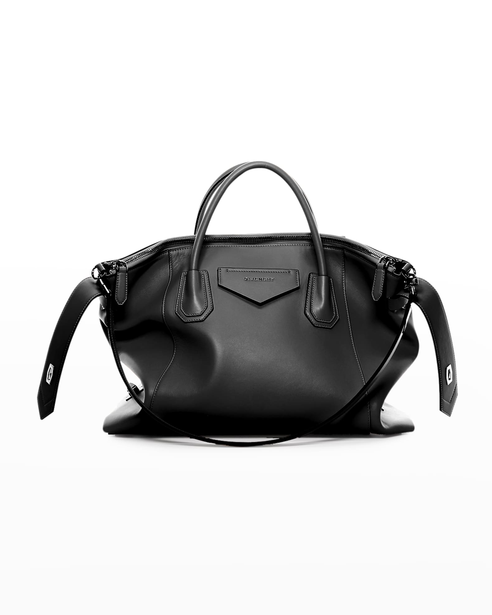 Givenchy Medium Antigona Soft Satchel Bag in Calfskin | Neiman Marcus