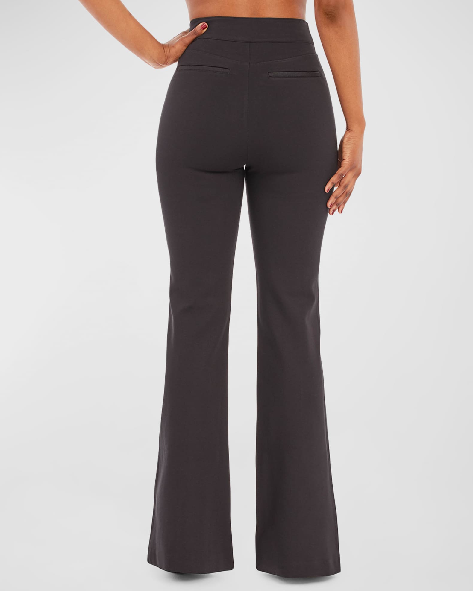 Spanx Perfect High Rise Flare Pant in Black – The South Apparel