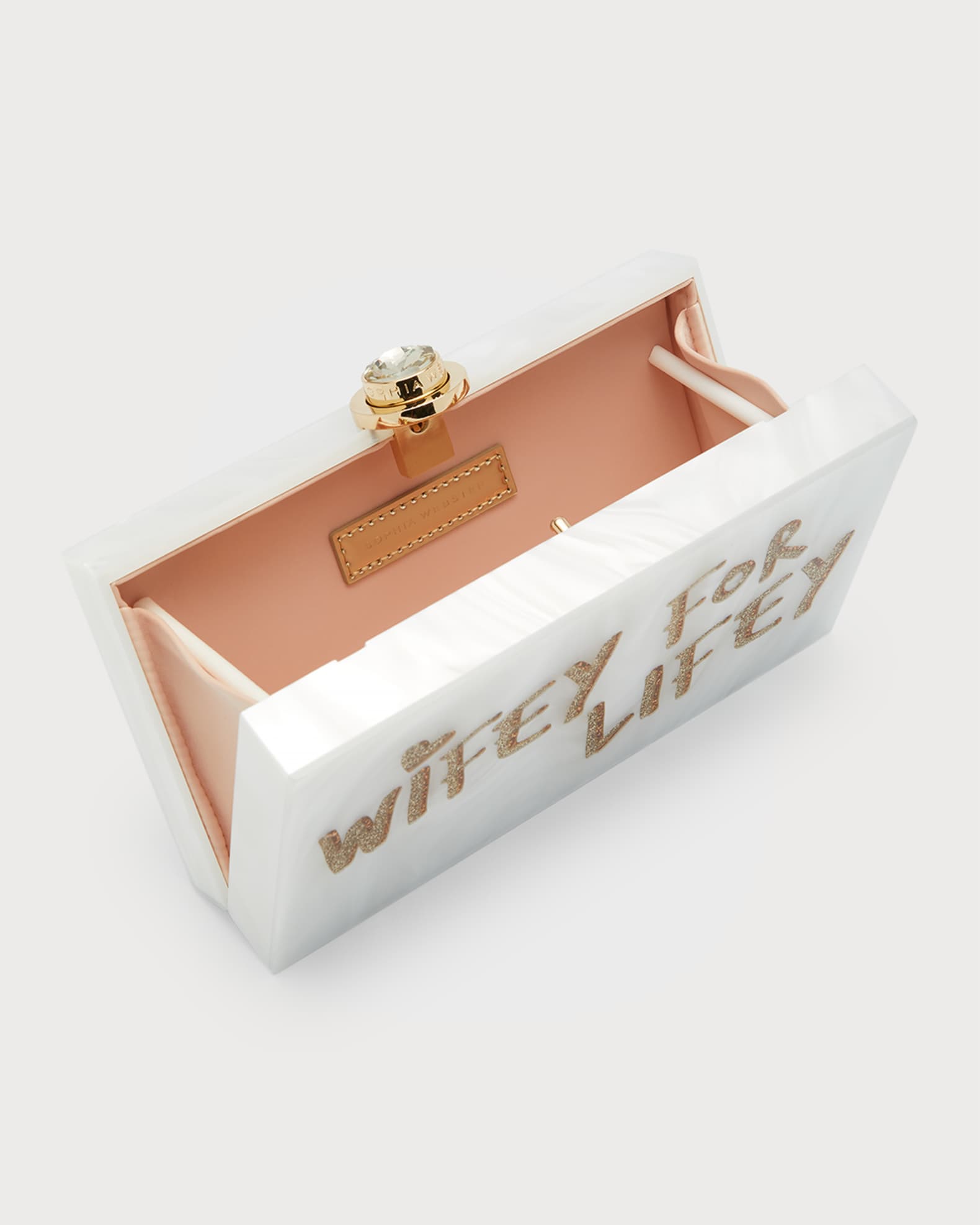 Sophia ster Cleo Wifey For Lifey Clutch Bag Neiman Marcus