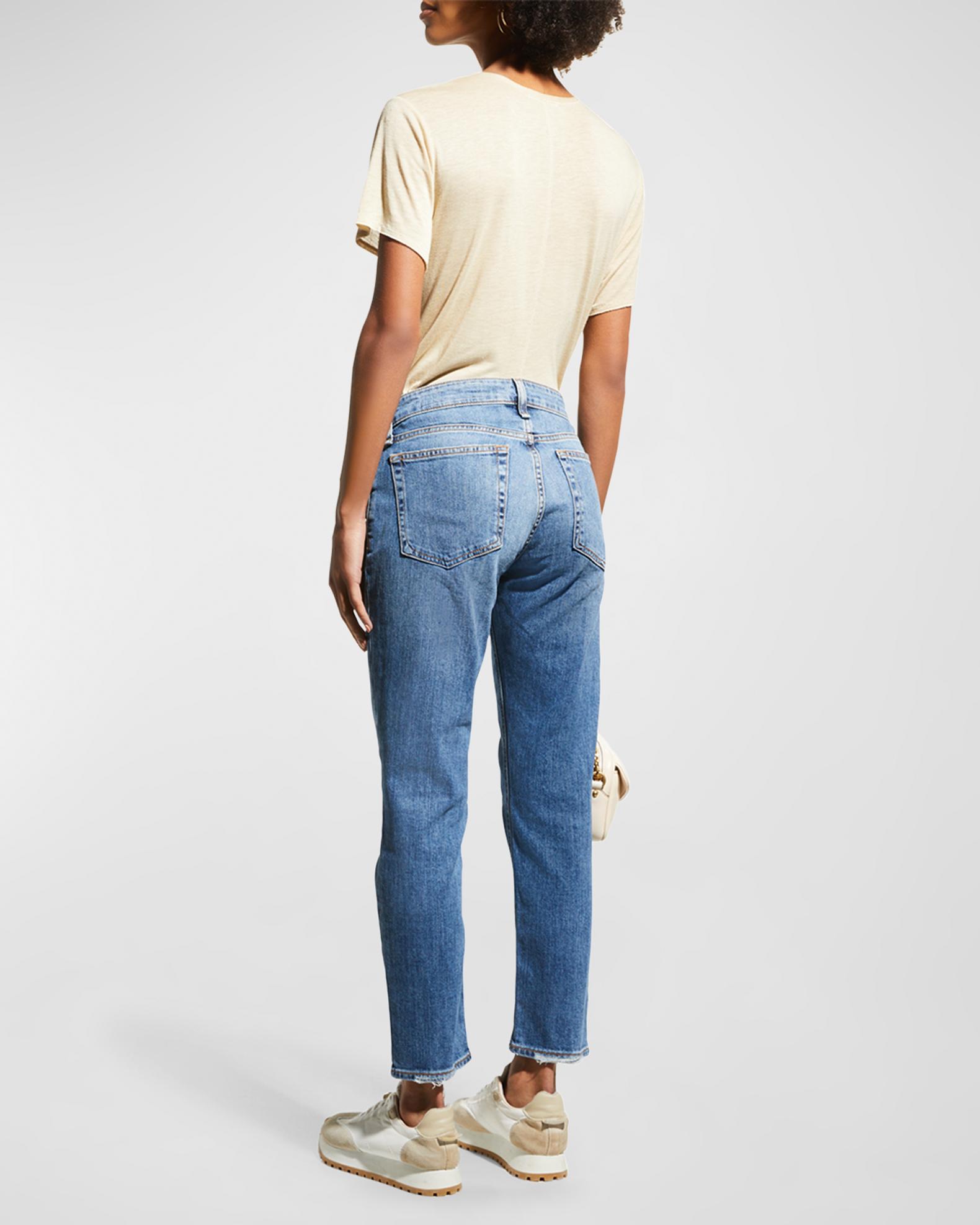Rag & Bone Dre Low-Rise Slim Boyfriend Ankle Jeans | Neiman Marcus display picture 1