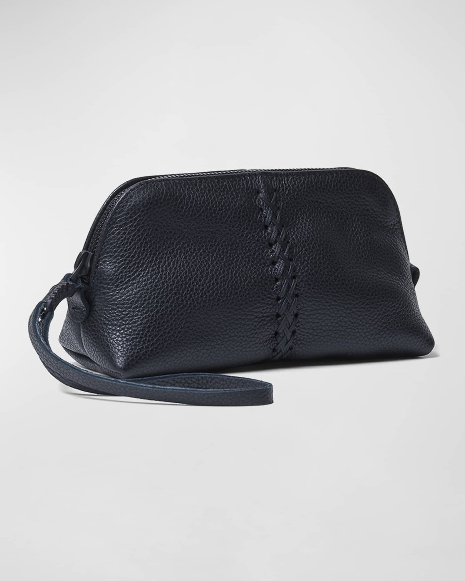 Iconic Vanity Case Stitched Wristlet 1