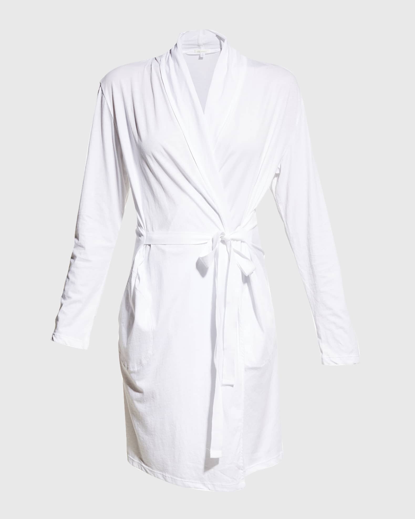 Coleen Pima Cotton Jersey Robe 0