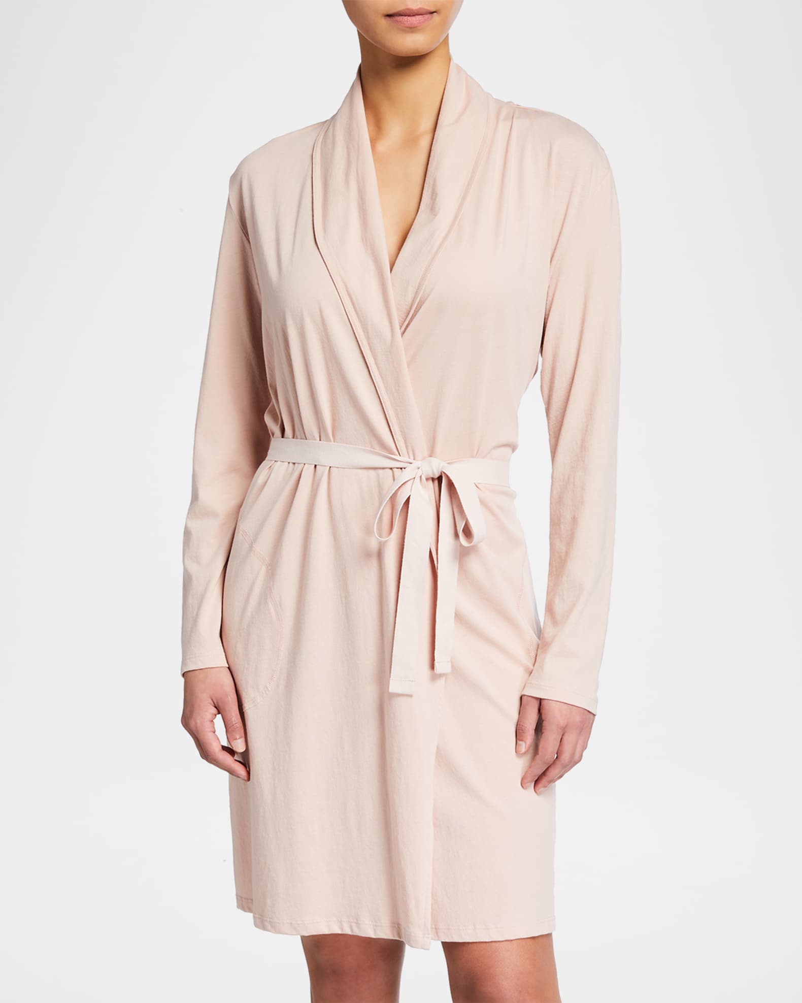 Coleen Pima Cotton Jersey Robe 1
